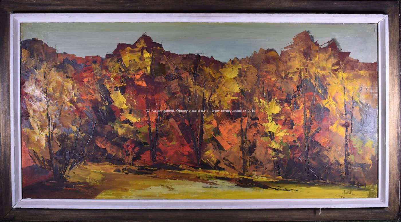 Lubomír Mecl - Stromy na podzim