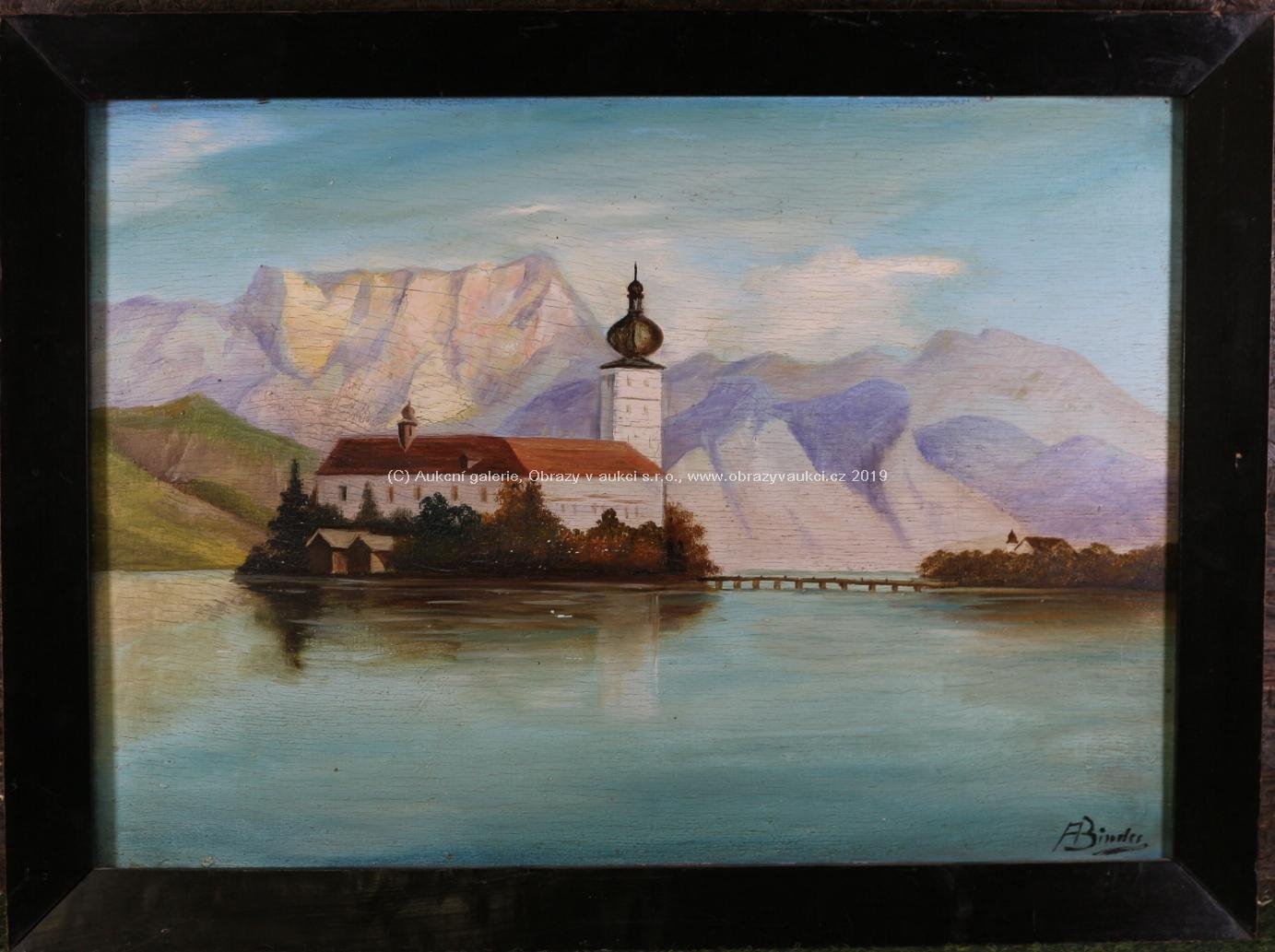 A.Binder - Zámek na jezeře