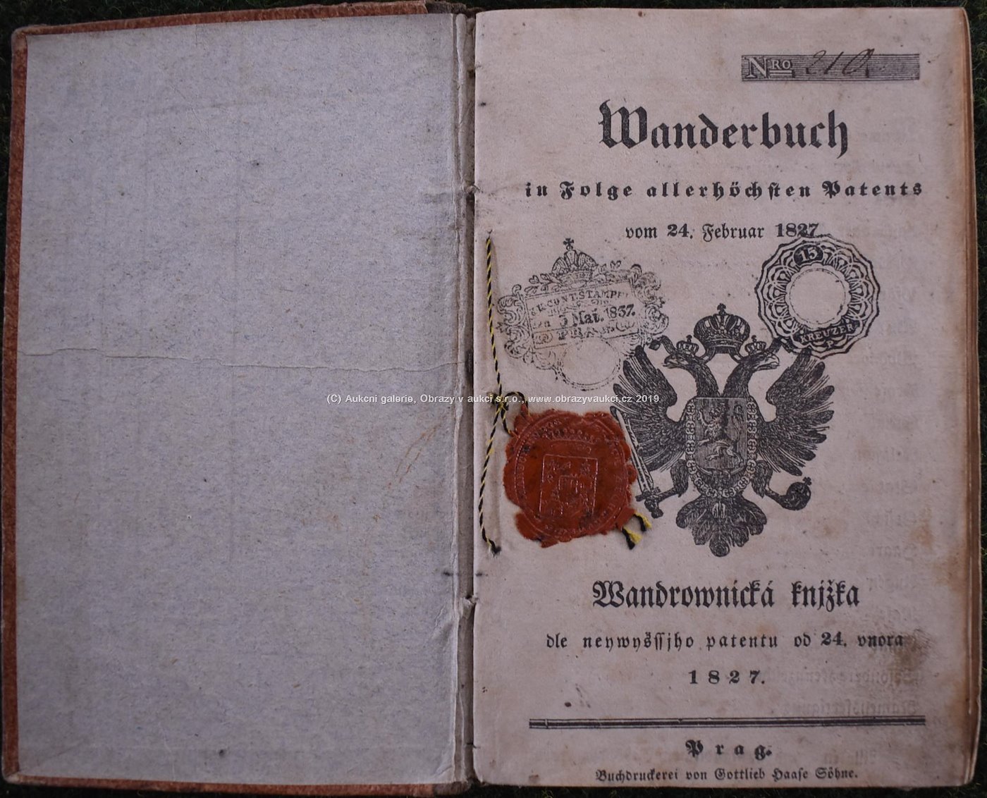 . - Wanderbuch 1827