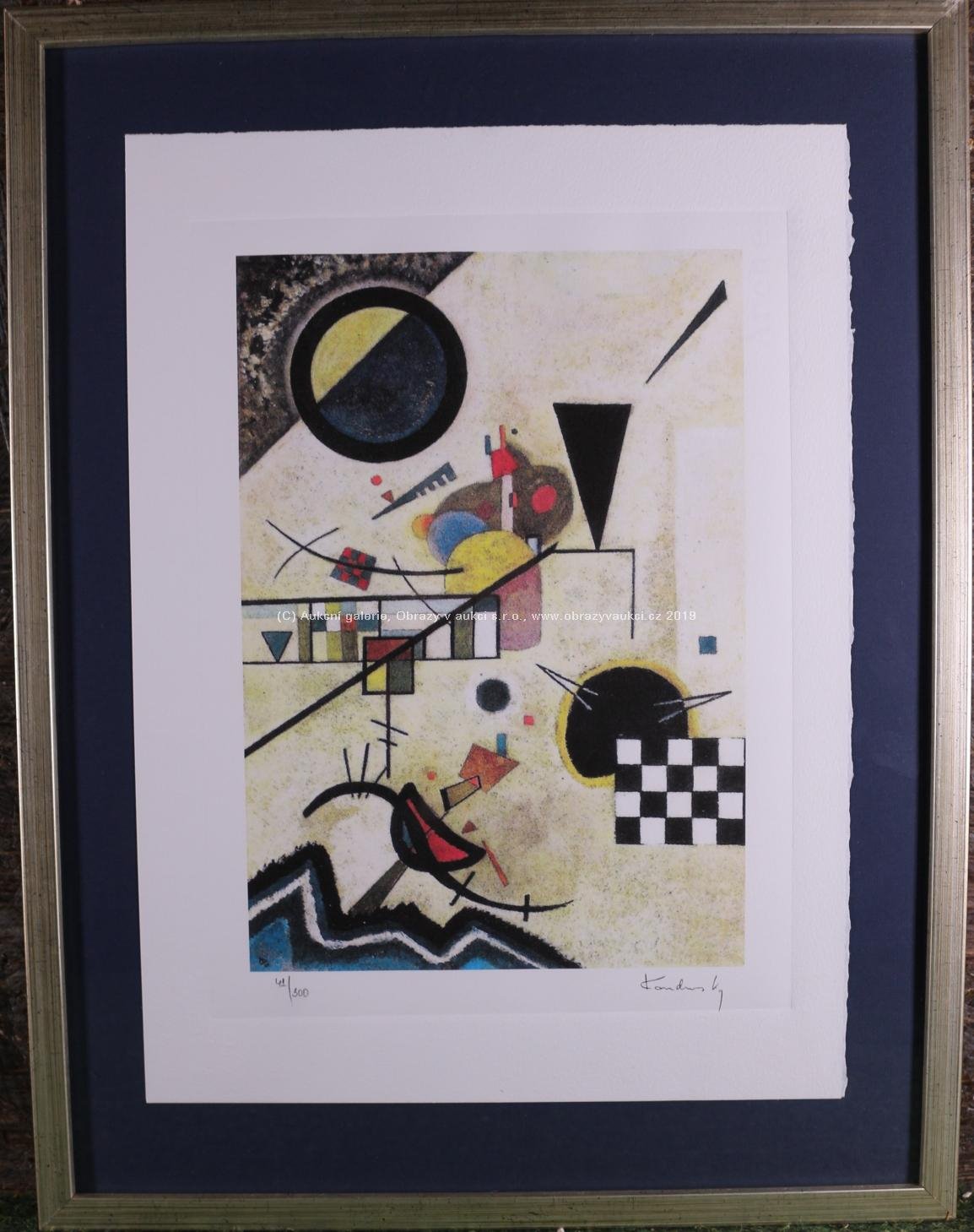 Vasilij Kandinsky - Abstraktní kompozice