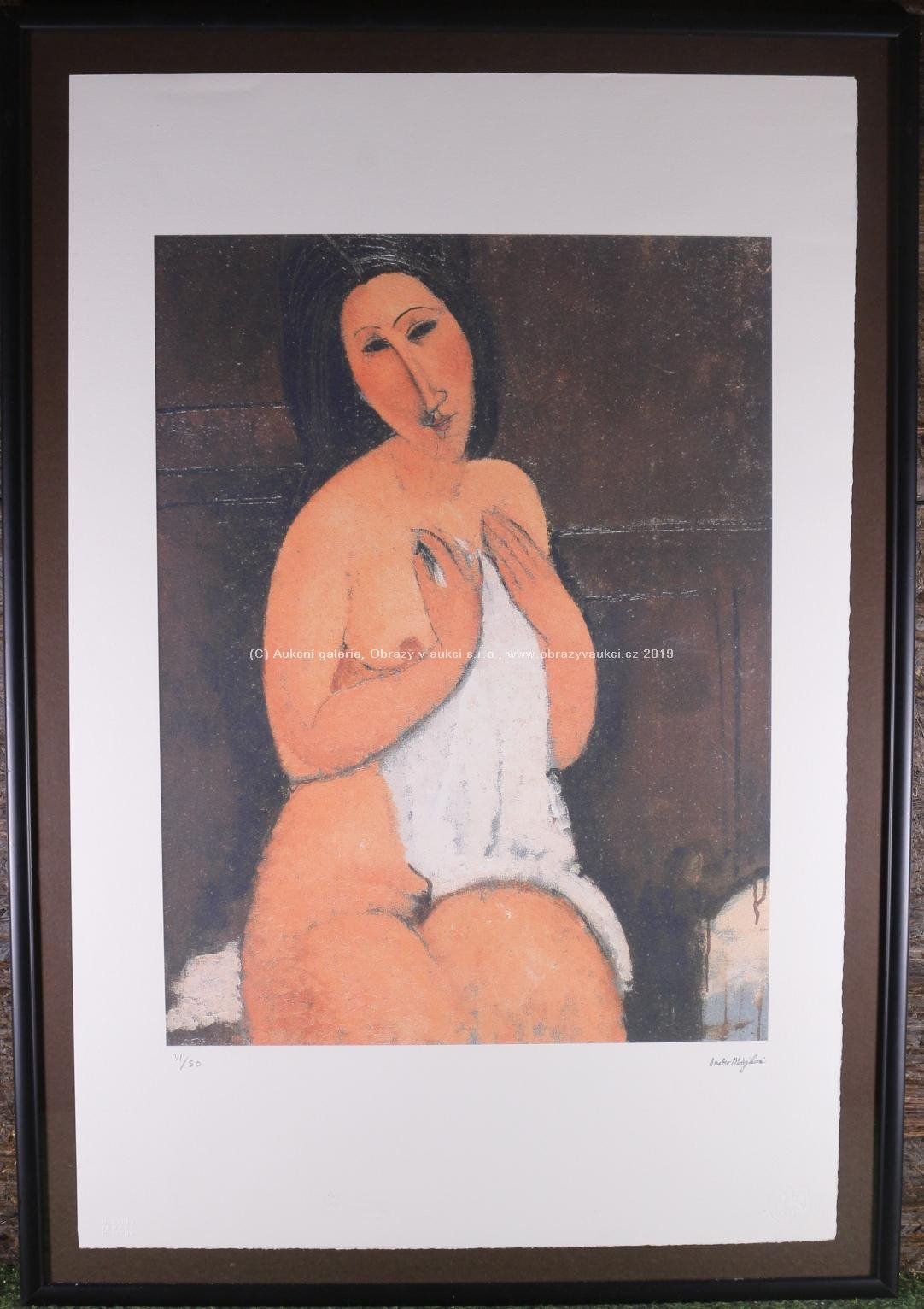 Amedeo Modigliani - Ženský akt