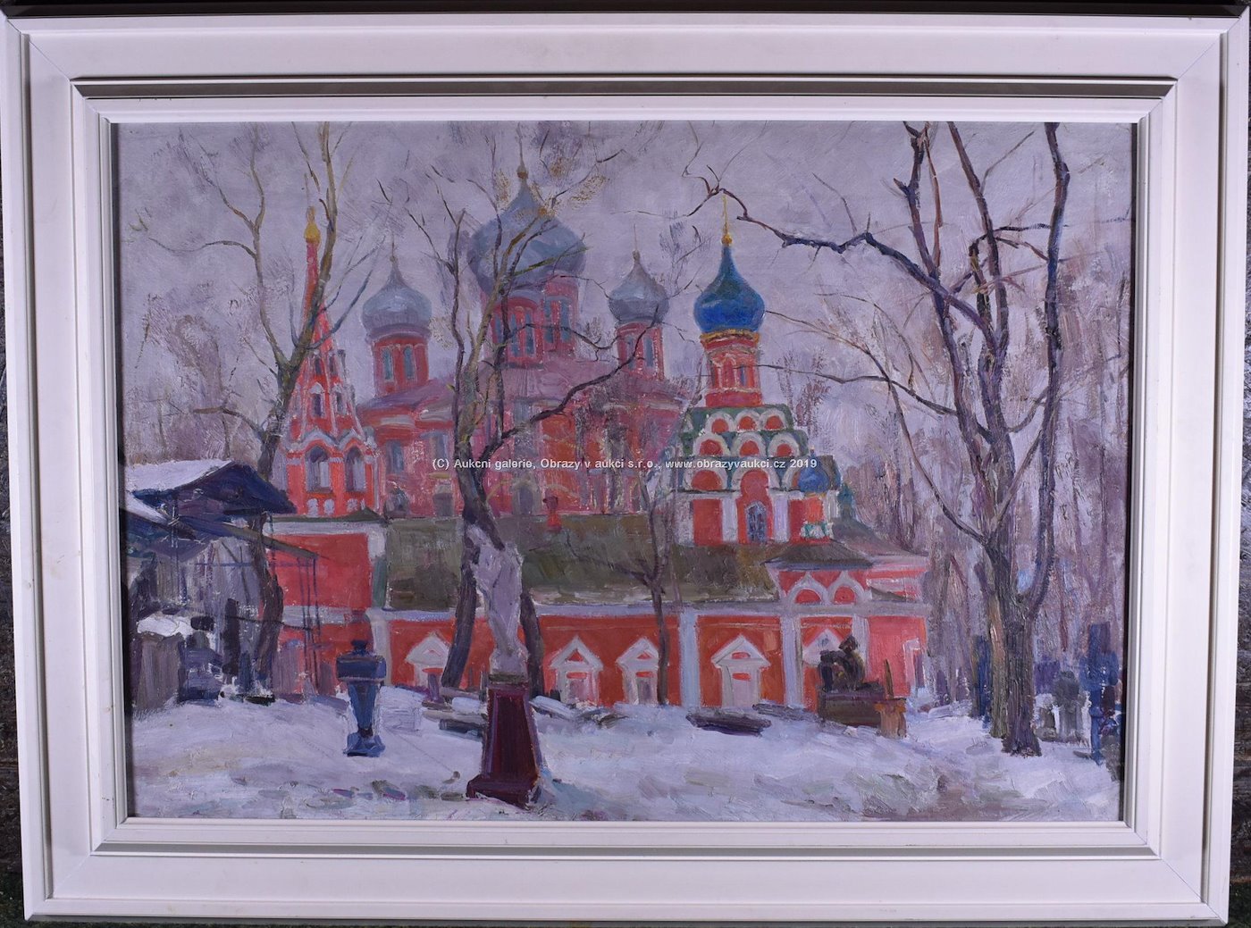 ruský malíř - Ruský monastýr
