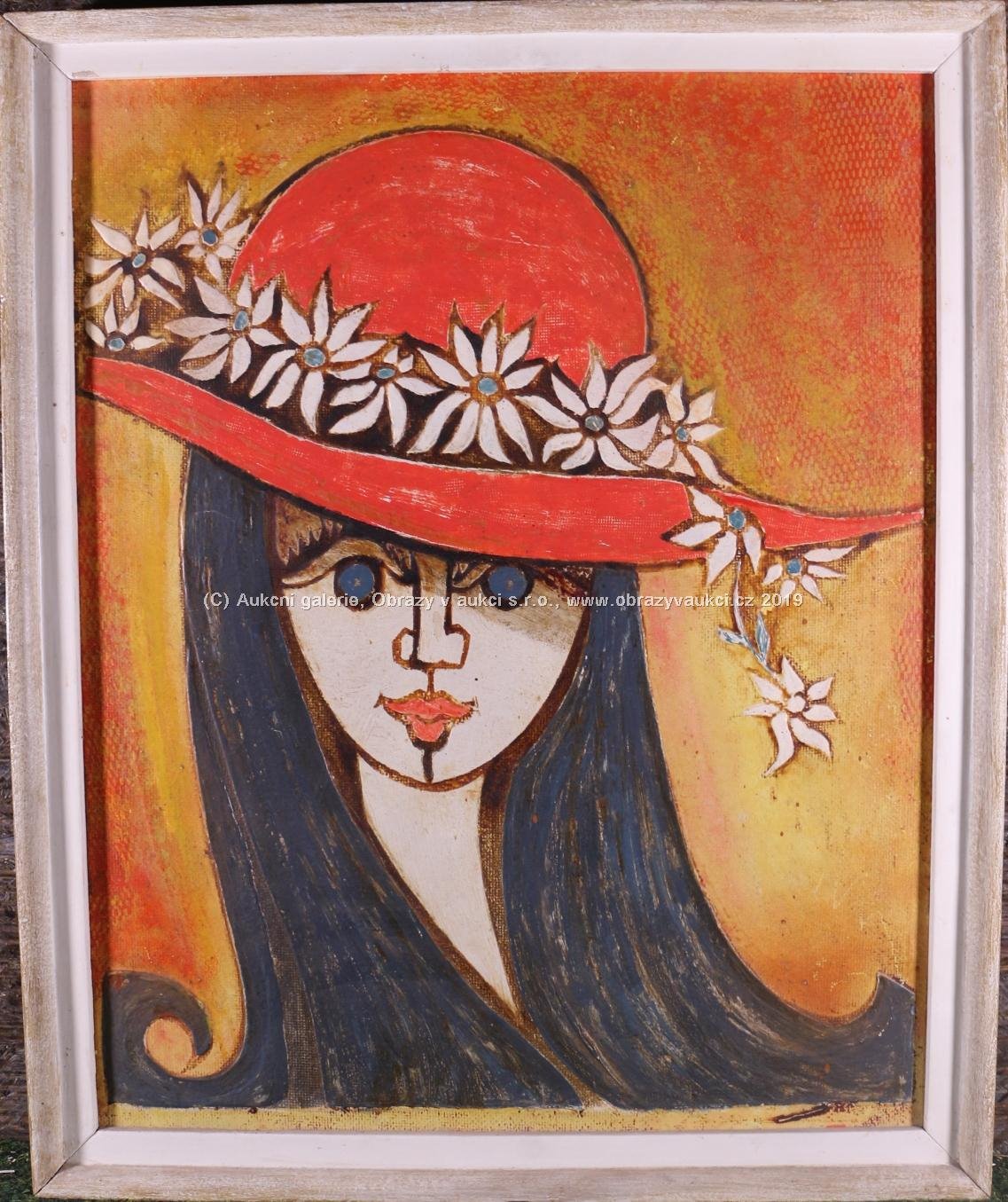 Ivan Sedliský - Dívka v klobouku