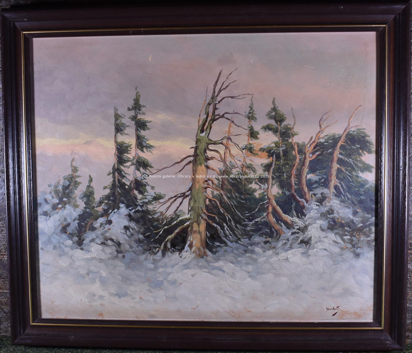 Karel Havlata - Stromy pod sněhem