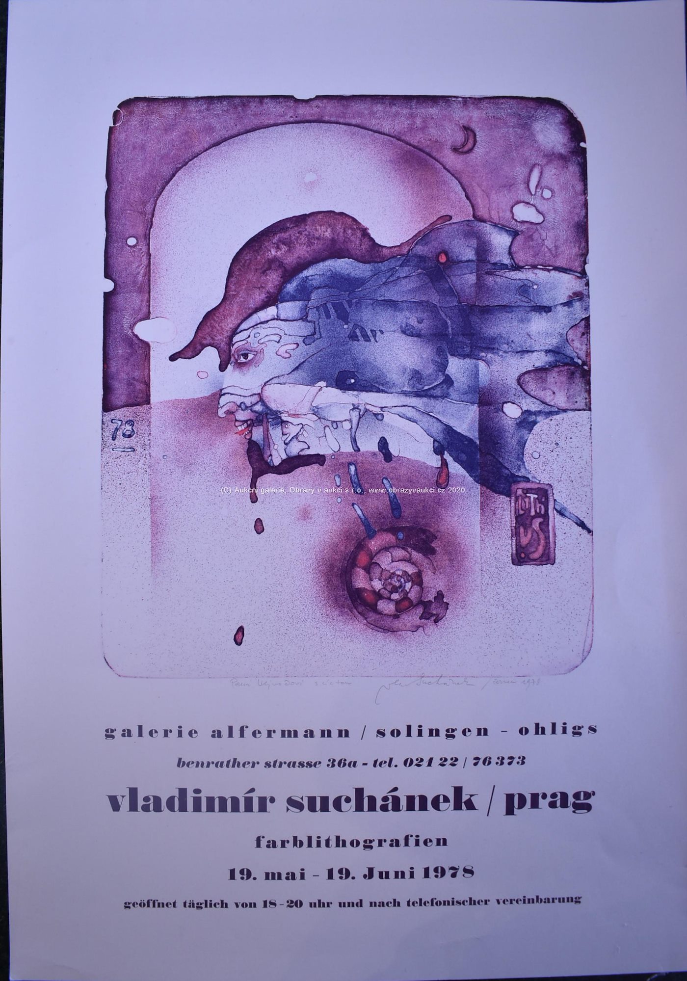 Vladimír Suchánek - Plakát k výstavě