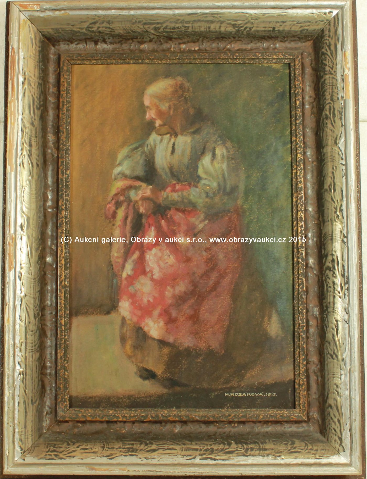 M. Kozáková - Odpočívající babička
