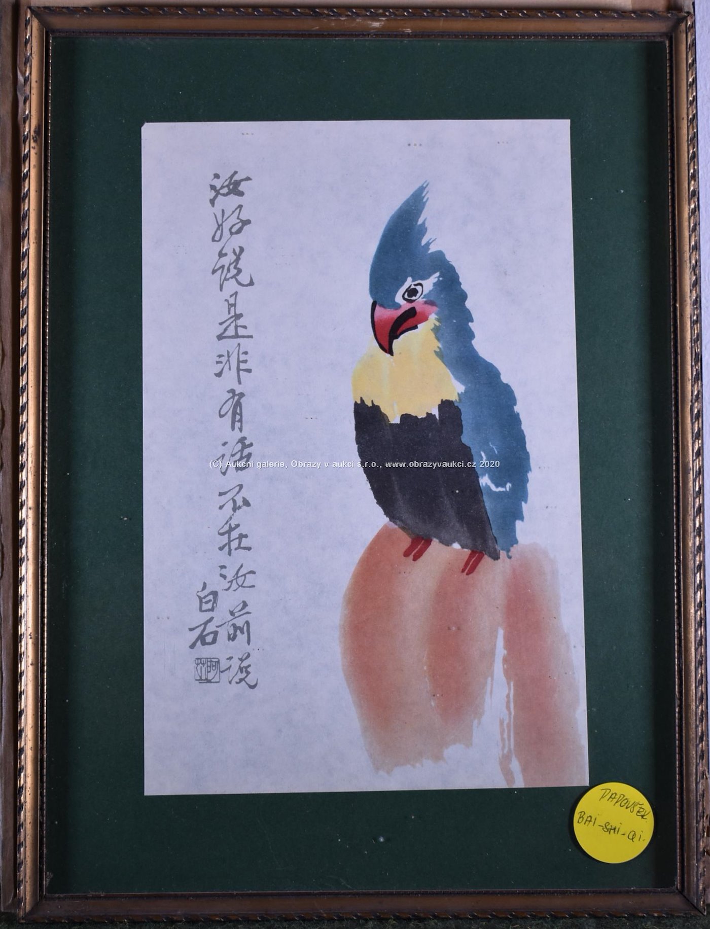 Bai-shi Qi (Čchi Paj-š´) - Papoušek