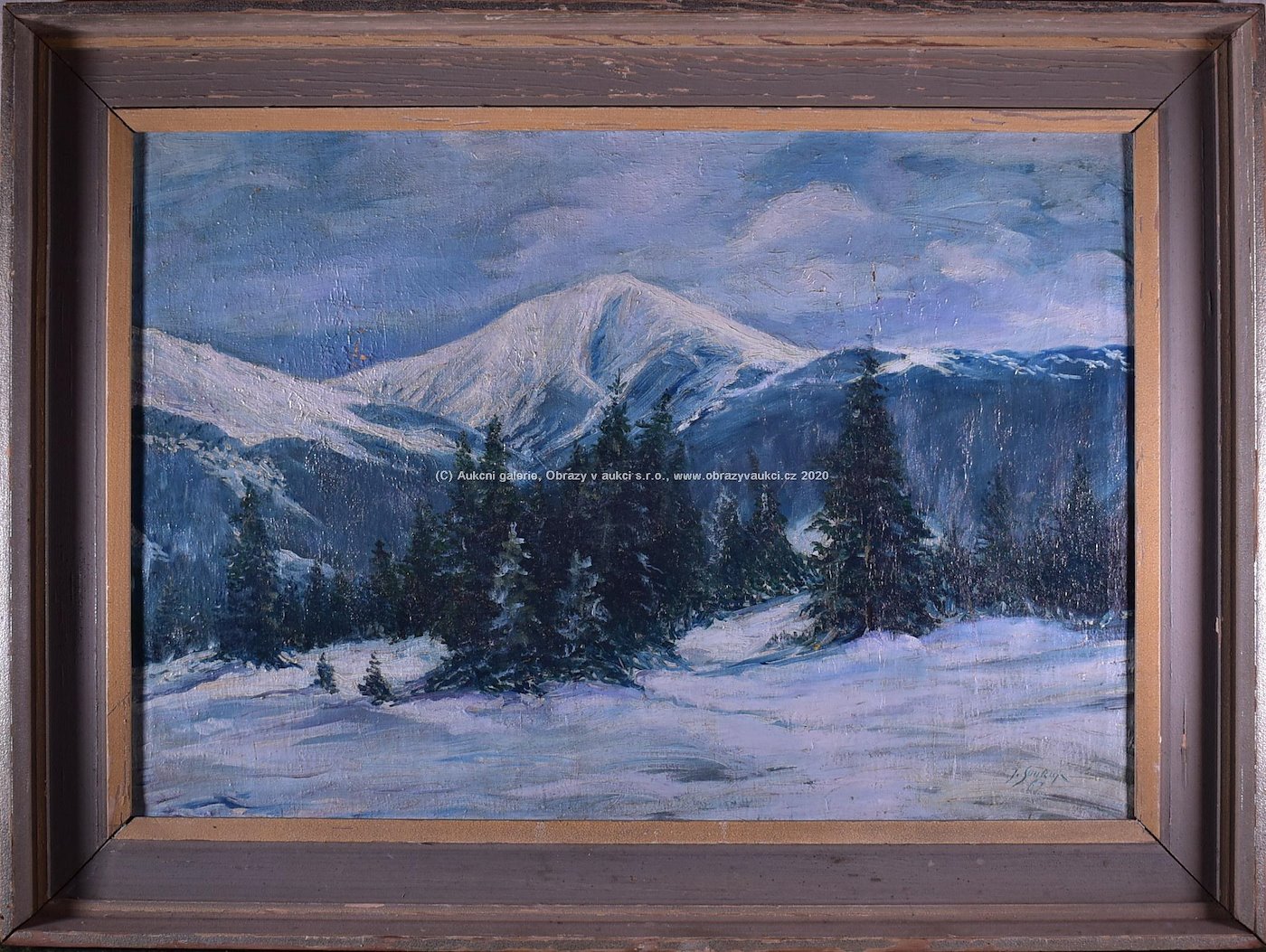 Josef Soukup - Zima pod horami