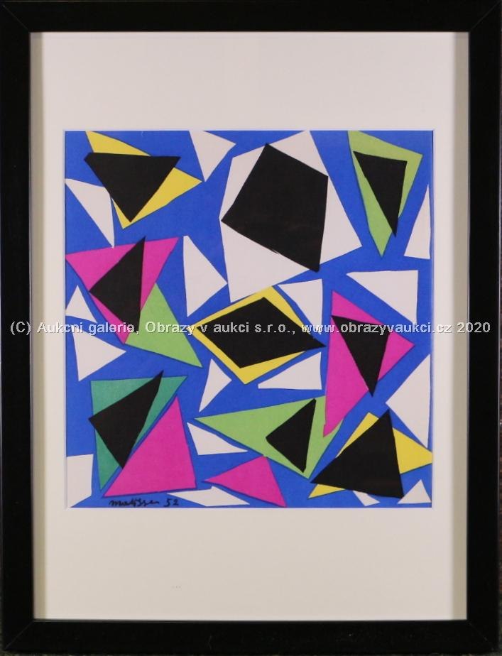 Henri Matisse - Geometrická kompozice
