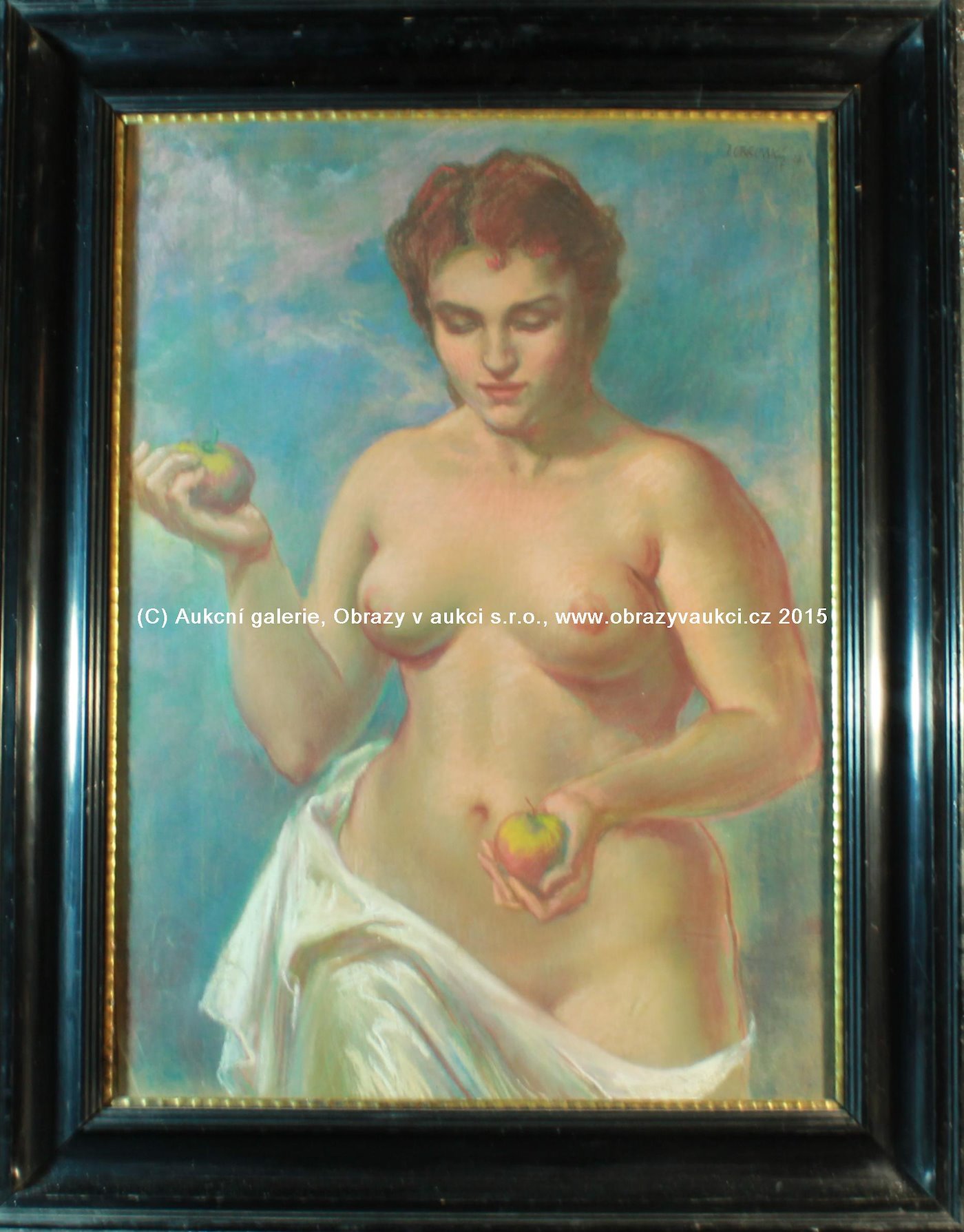 Jakub Obrovský - Dívka s jablky