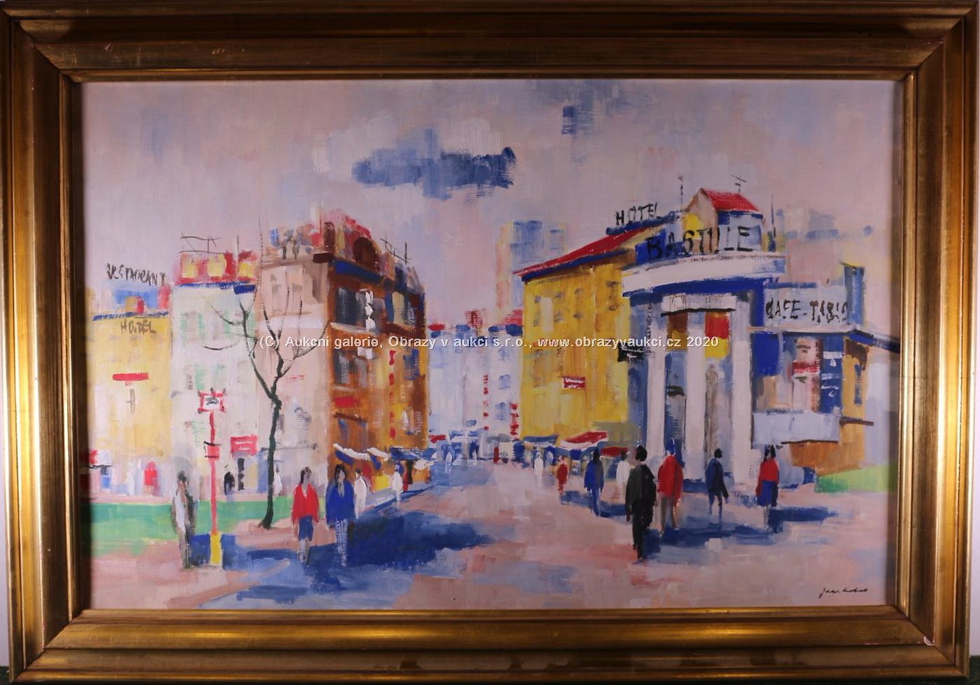 Jaroslav Kotas - Paříž- Rue de Lyon