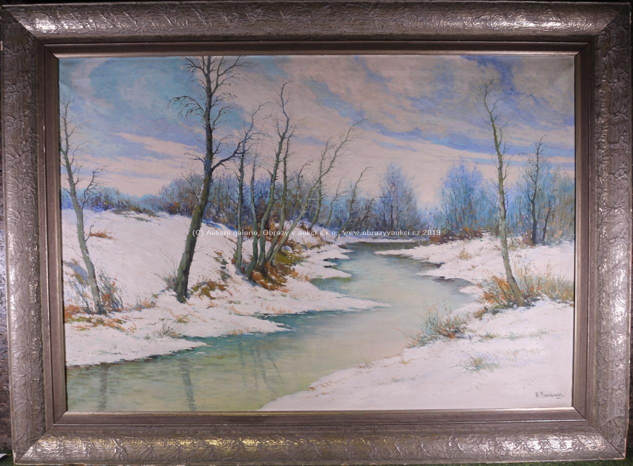 R. Bernhardt -  Zima u potoka