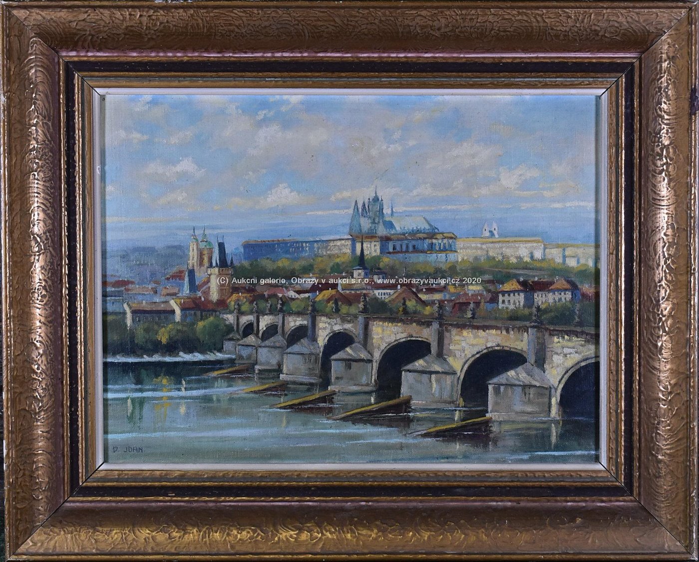 D.John - Pohled na Pražský hrad