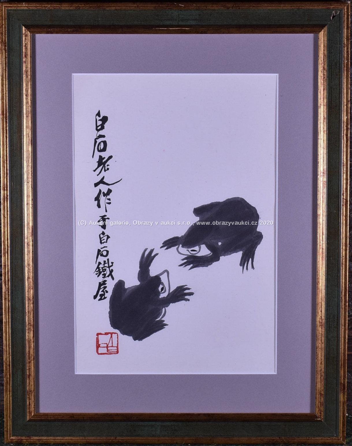 Bai-shi Qi (Čchi Paj-š´) - Japonské žáby