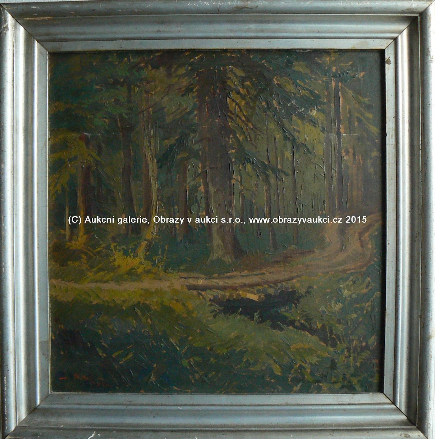 Eduard Světlík - Cesta v lese