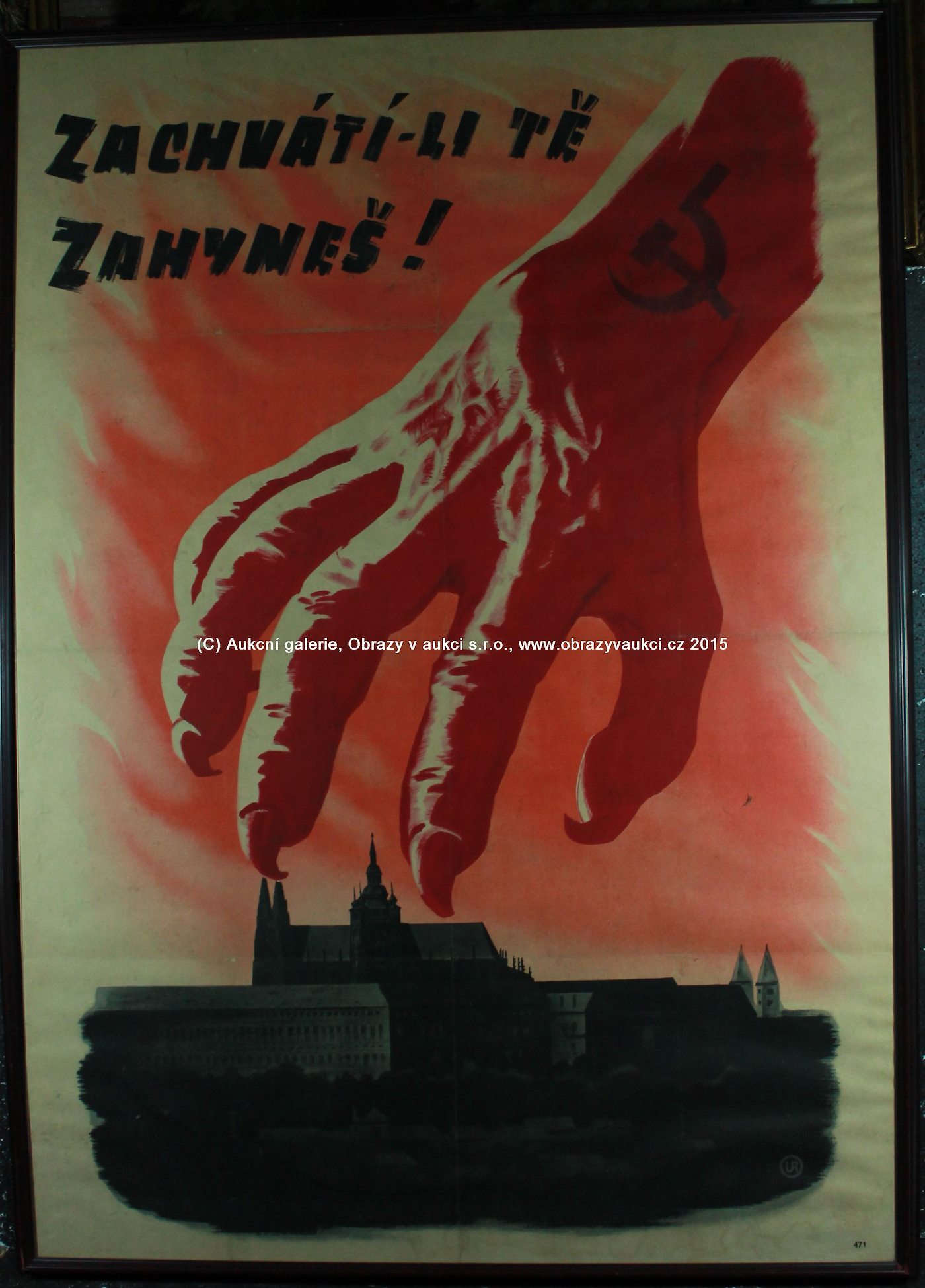 protikomunistická propaganda před rokem 1945 - Zachvátí- li tě zahyneš