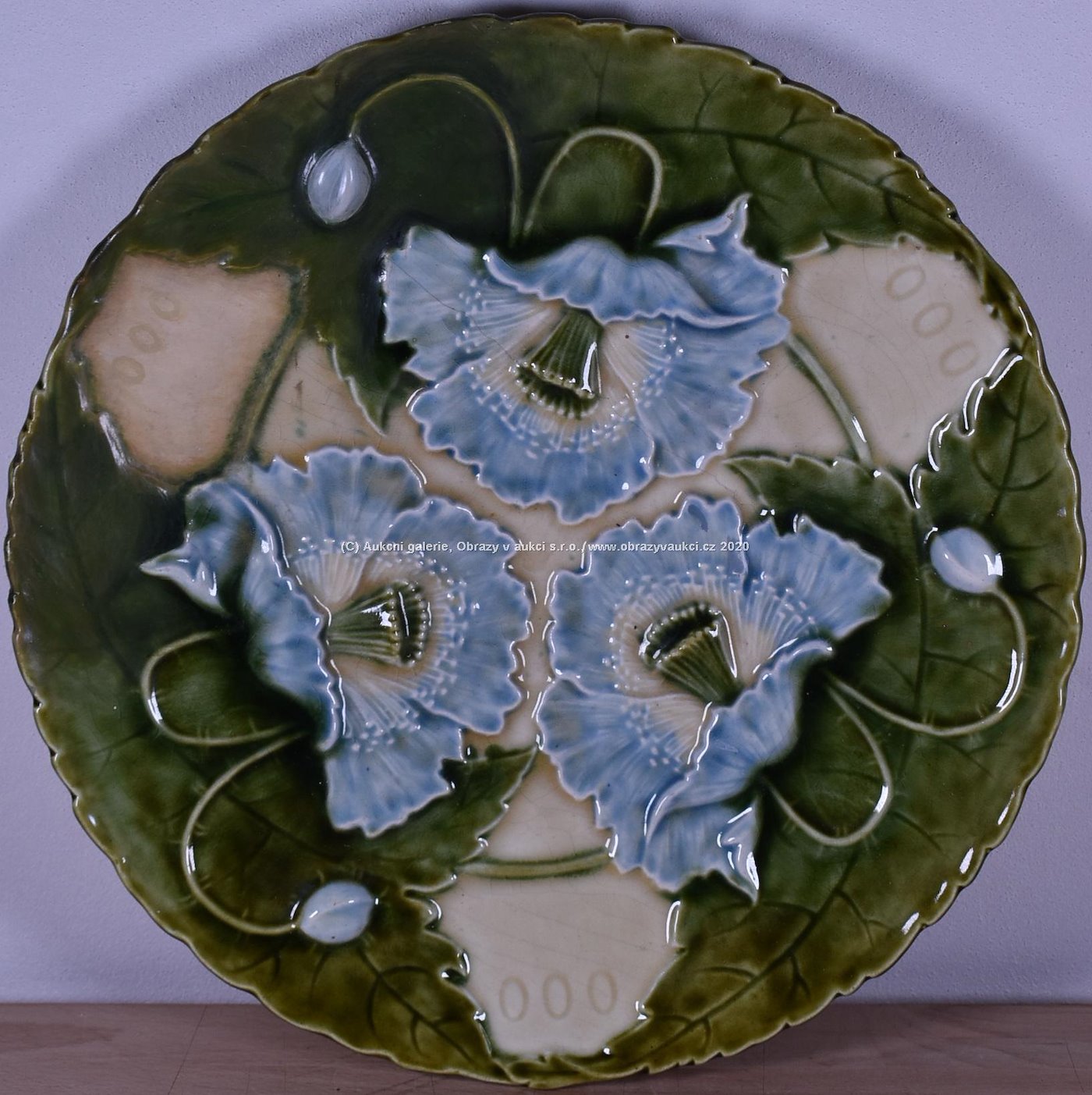Značeno Schütz Cilli - Secesní talíř