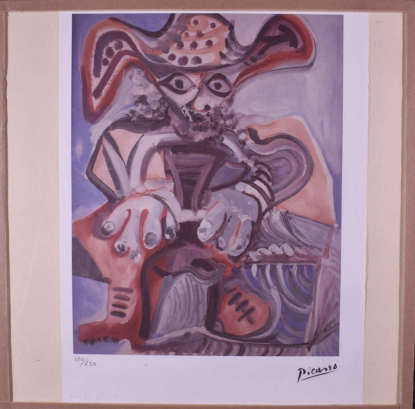 Pablo Picasso - Muž v klobouku