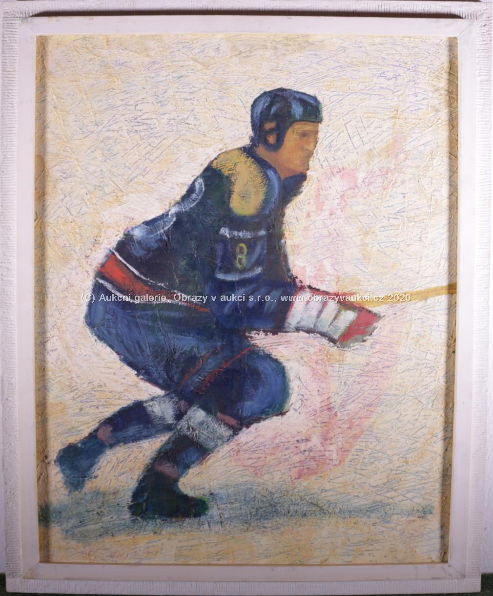 Jiří Salajka - Hokejista s číslem 8