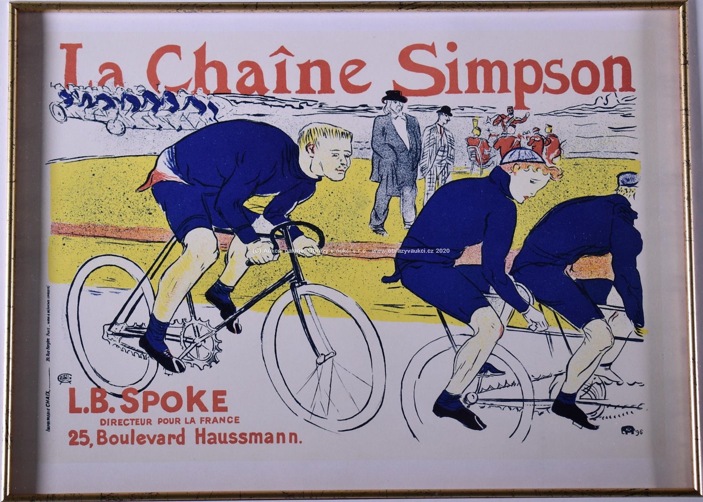 Henri de Toulouse Lautrec - La Chaine Simpson