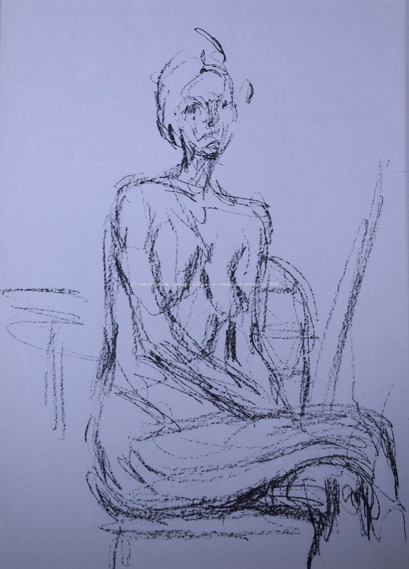 Alberto Giacometti - Femme assise II