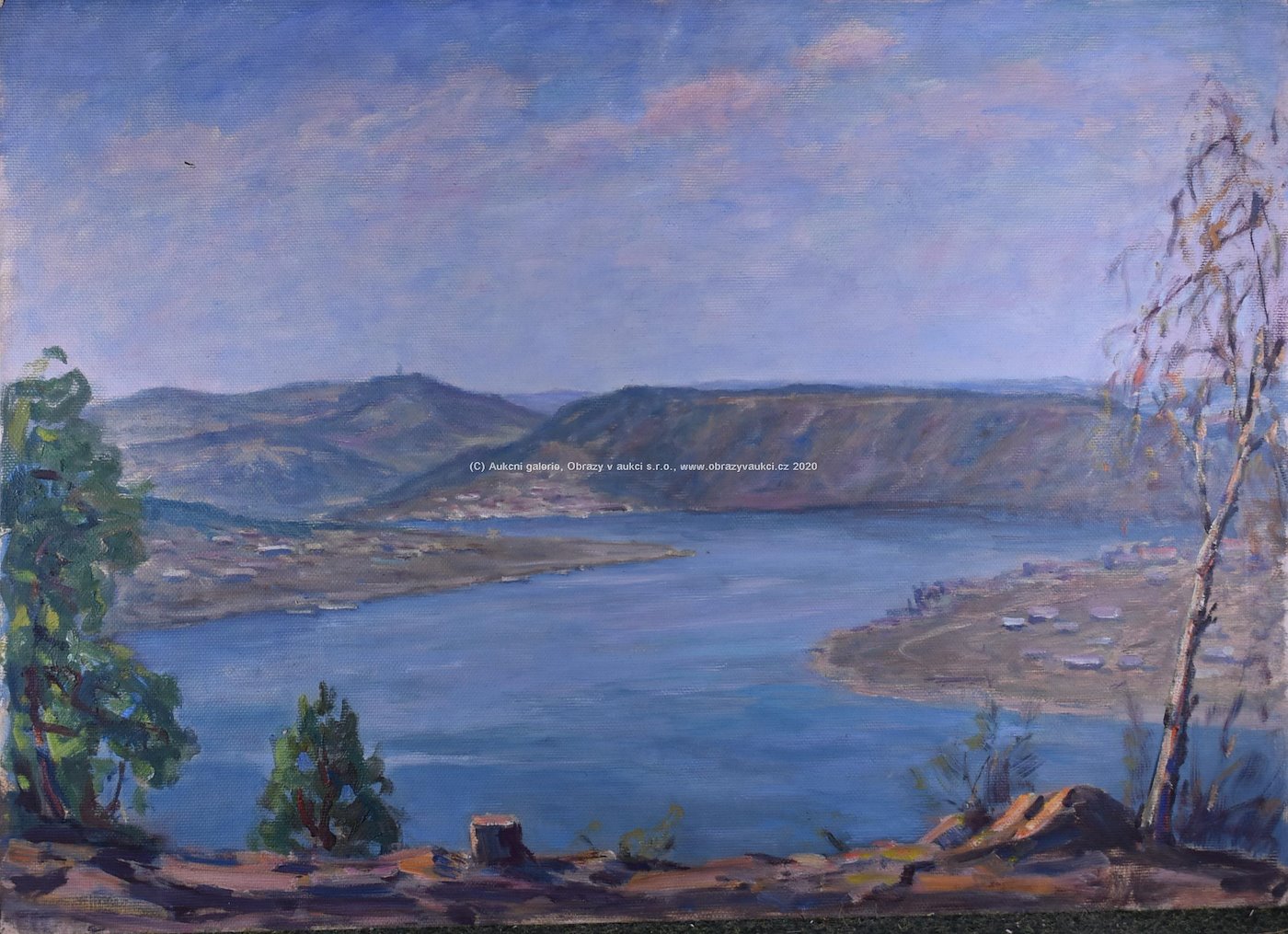 František Vlach - Pohled na řeku