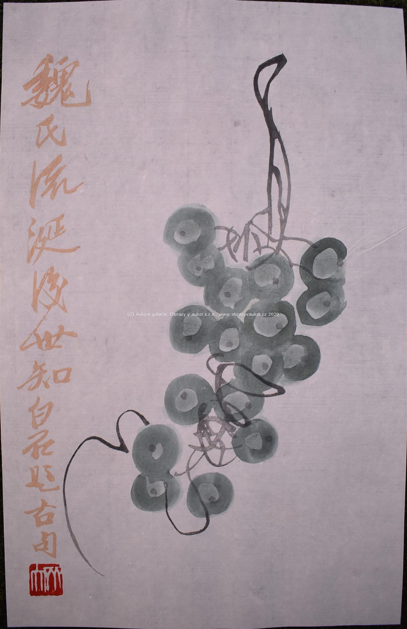 Bai-shi Qi (Čchi Paj-š´) - Vinná réva