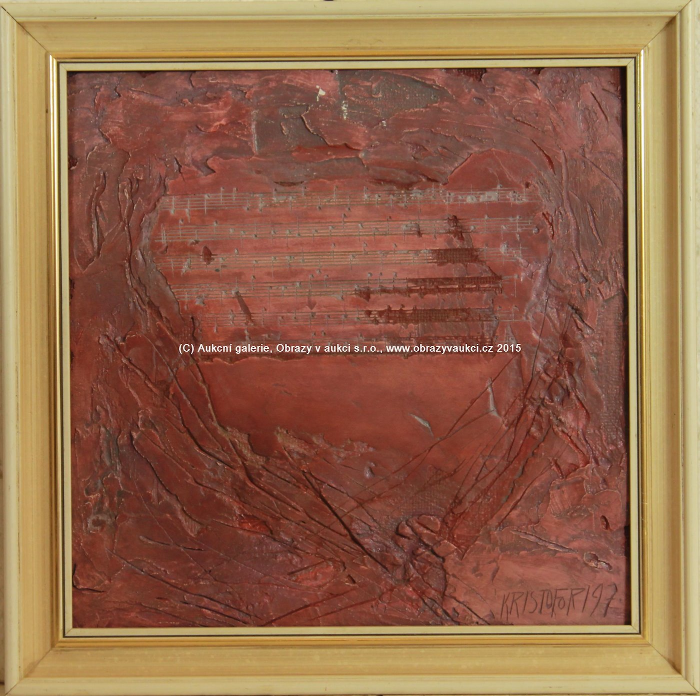 Jan Kristofori - Partitura červená