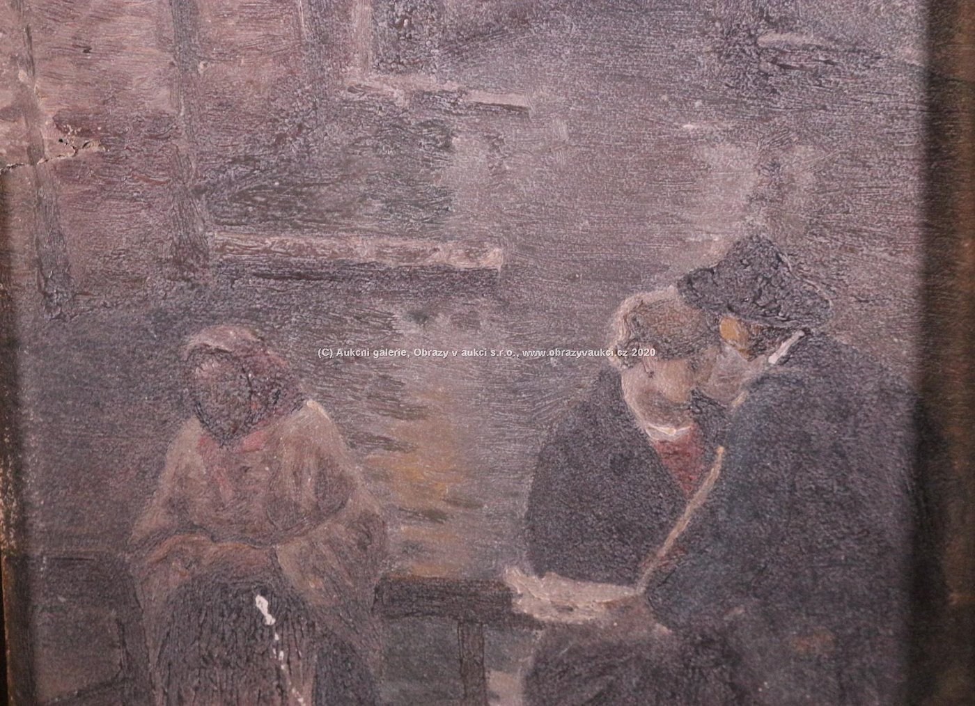 evropský malíř kolem r. 1900 - Milenci