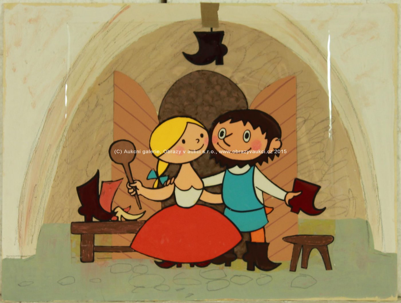obrázek pro animaci - Rumcajs s mankou