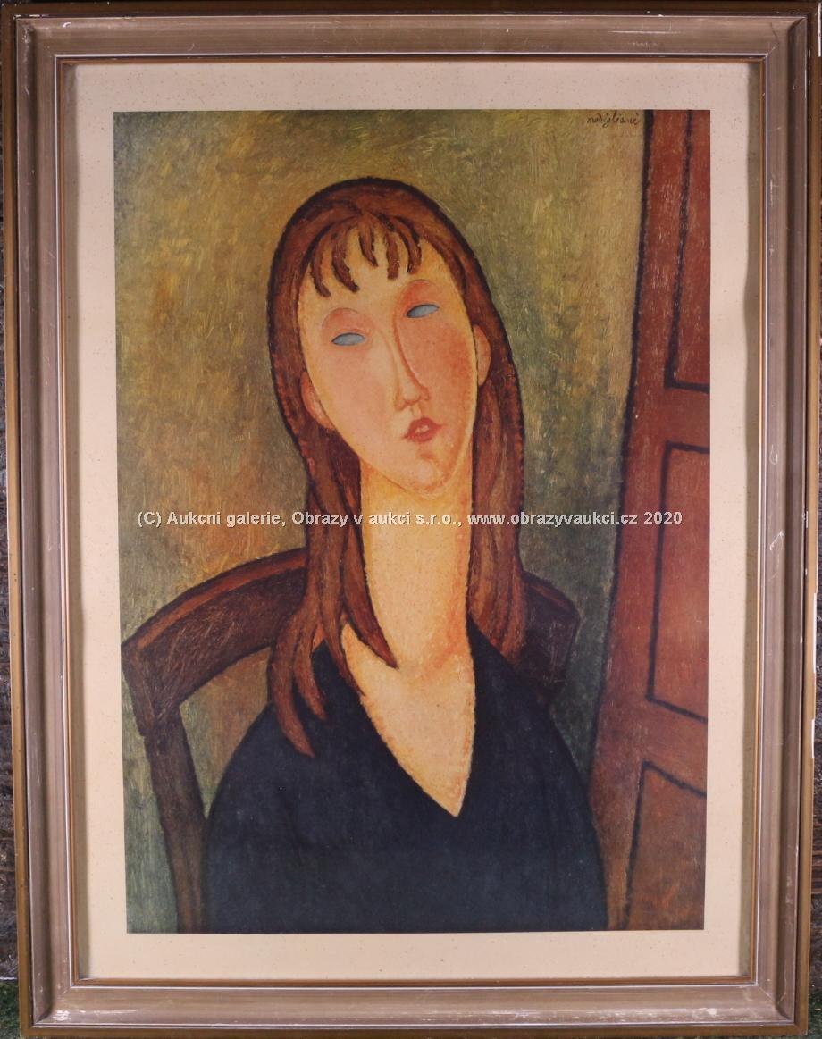 Amedeo Modigliani - Dívka
