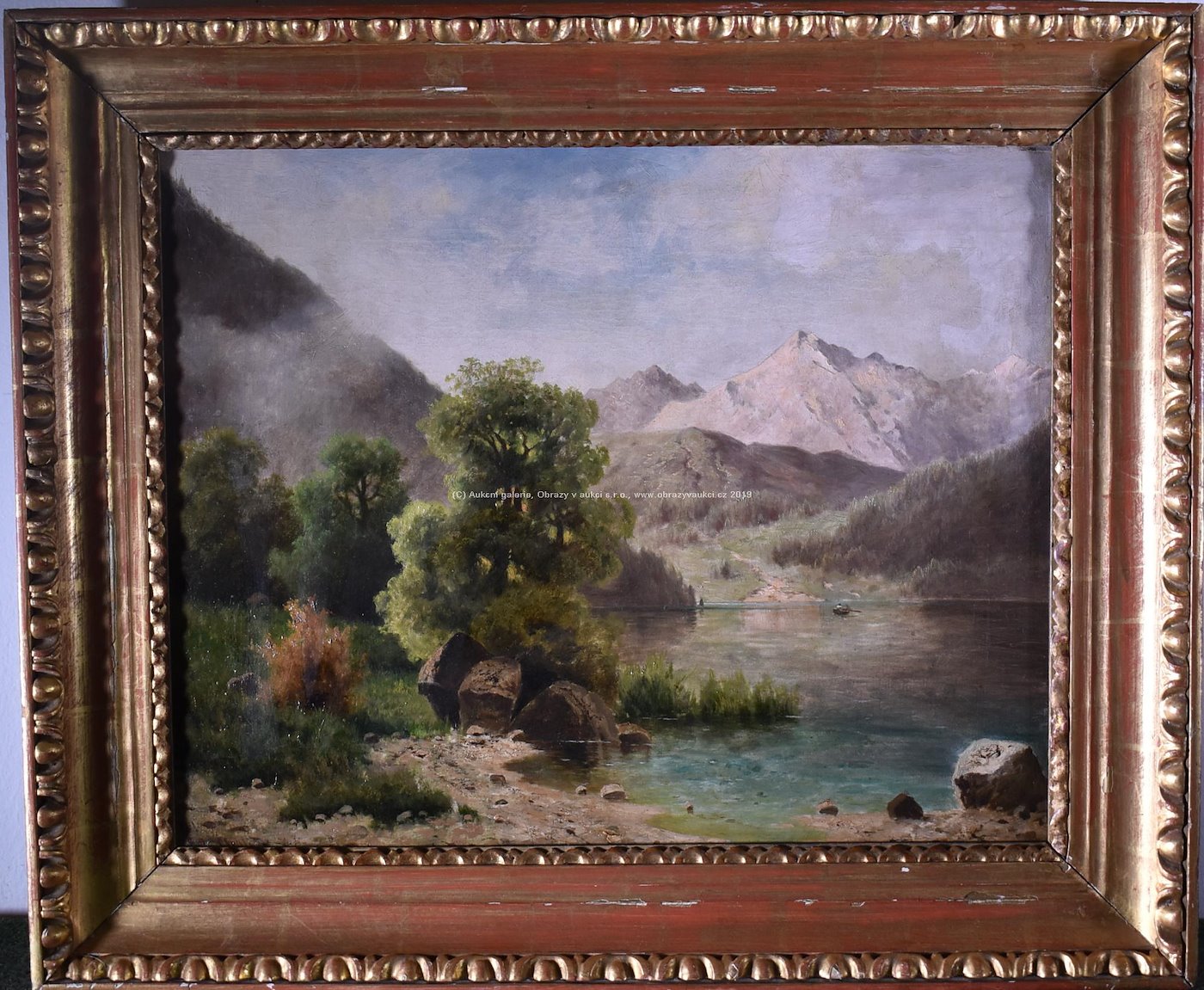 Fritz Chwala - Jezero v horách