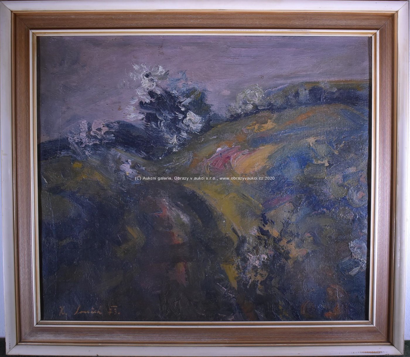 Karel Souček (*1915) - Kvetoucí trnky