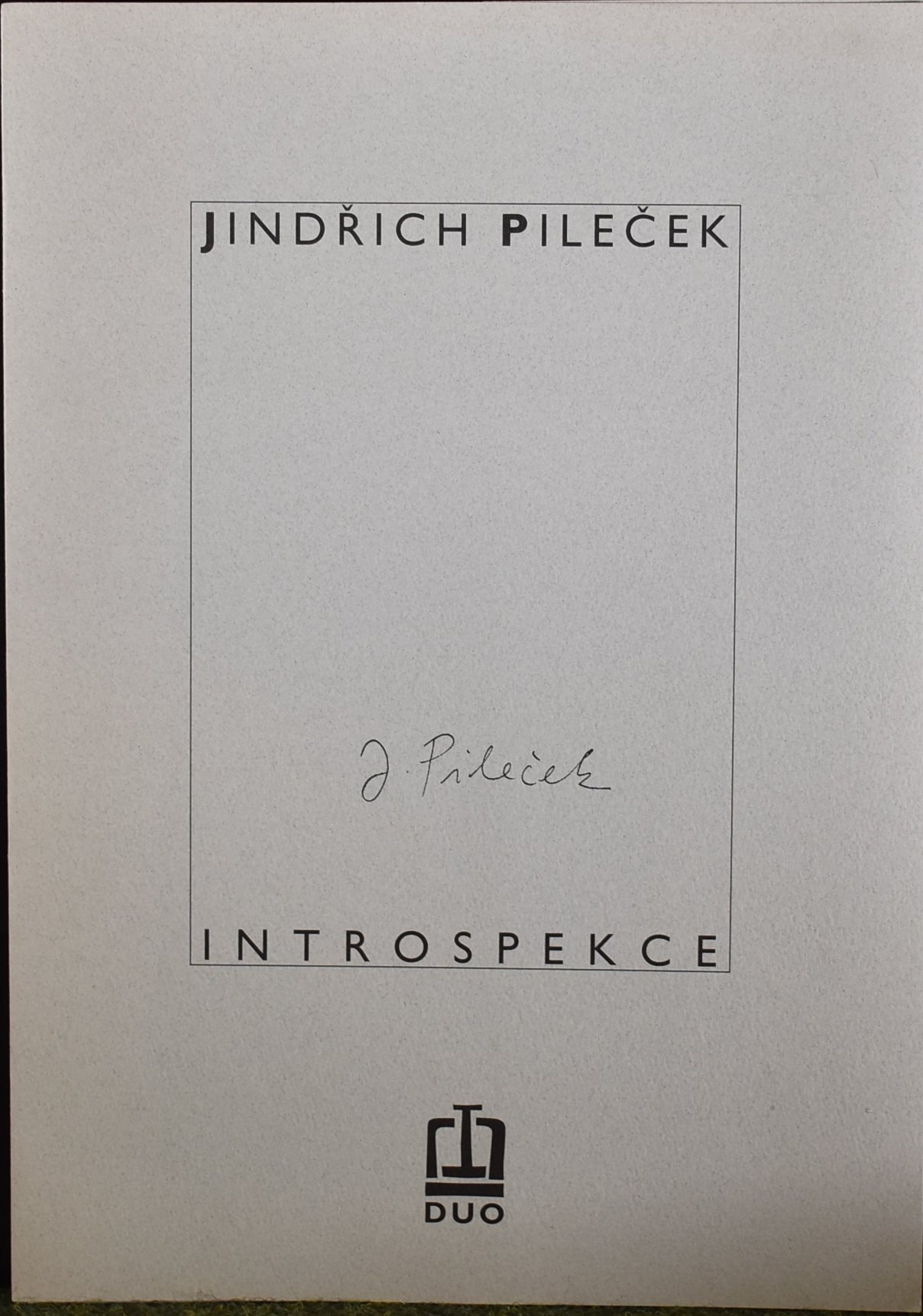 Jindřich Pileček - Introspekce