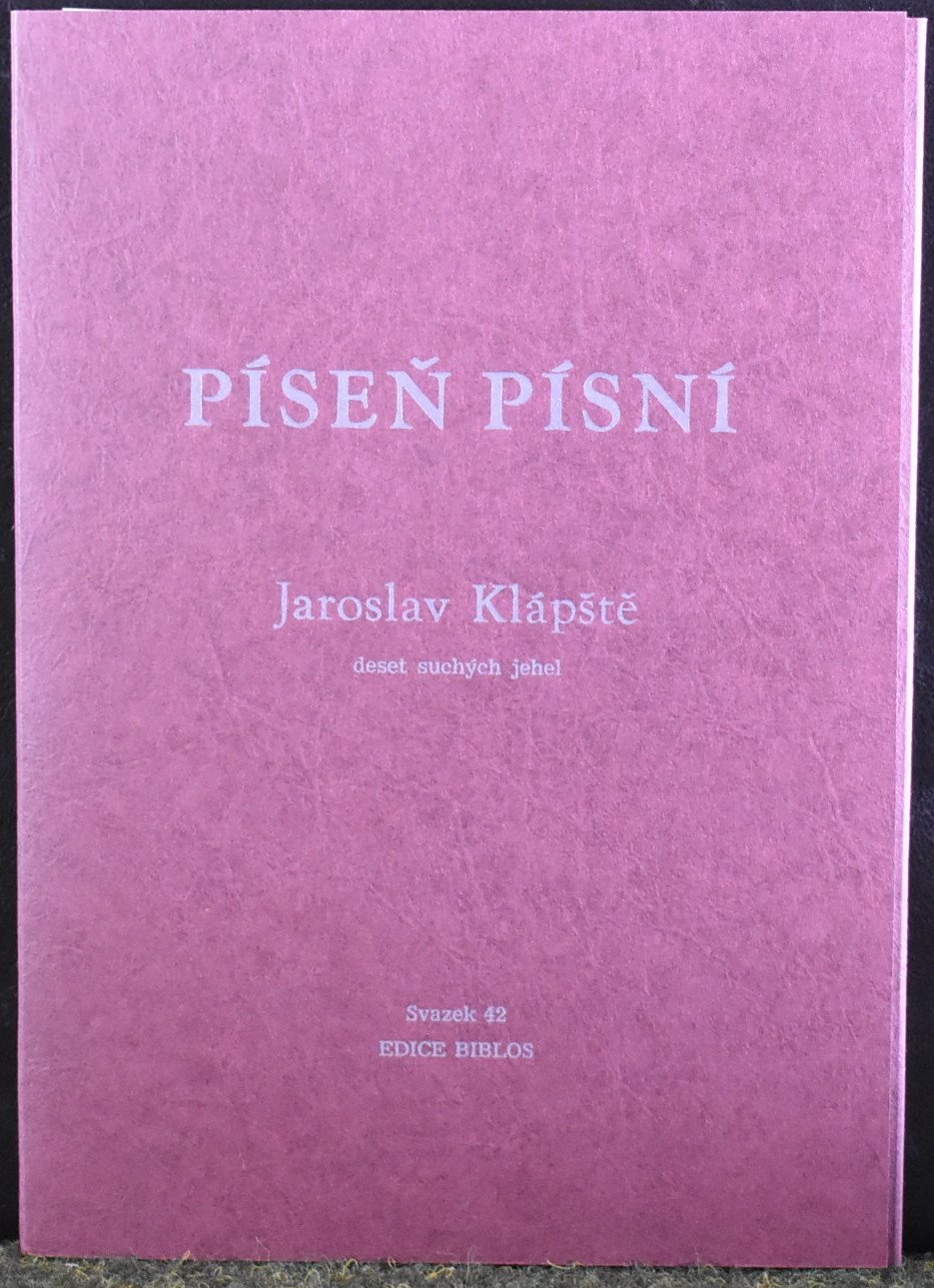 Jaroslav Klápště - Píseň písní