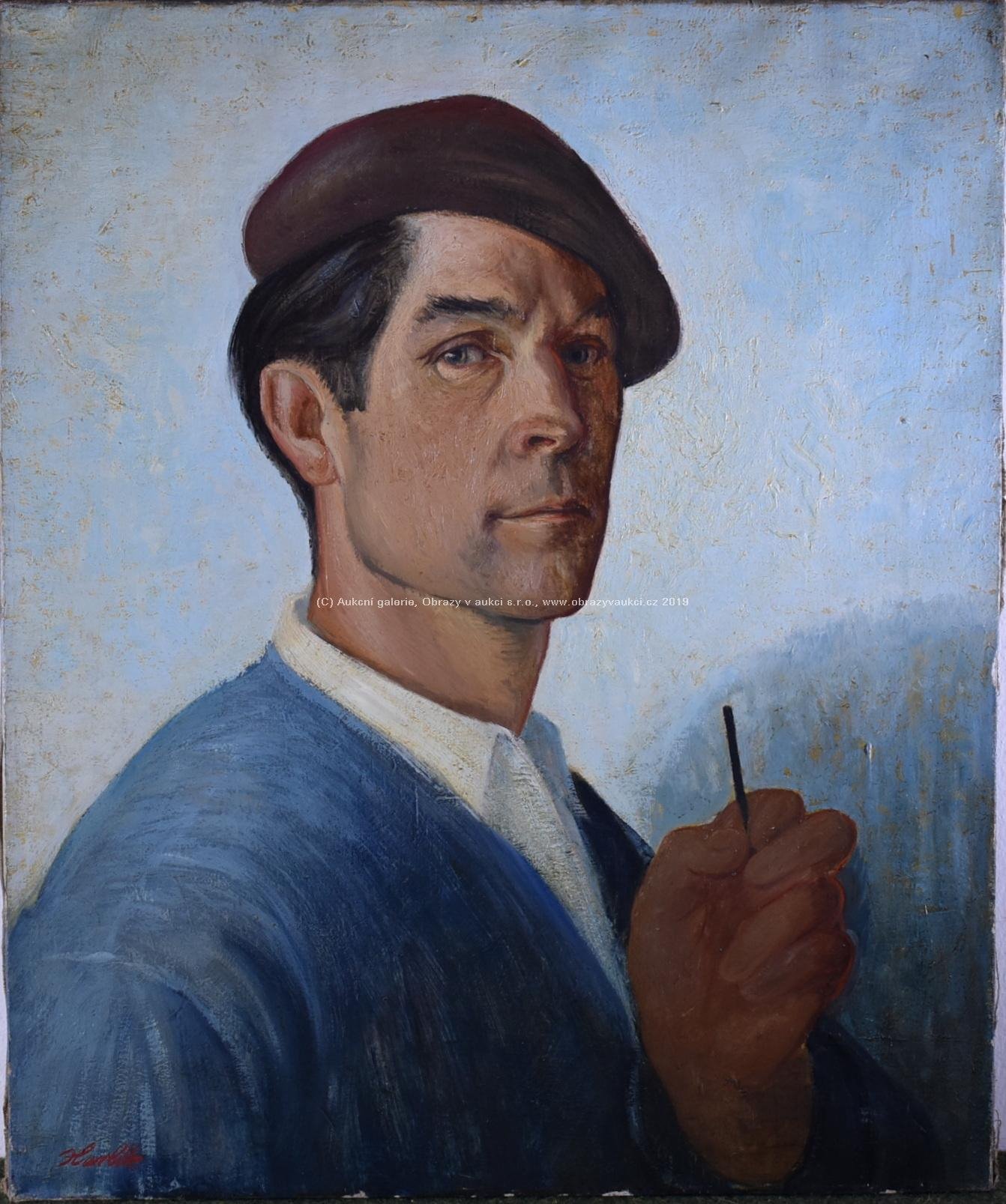 Jan Havlík - Autoportrét