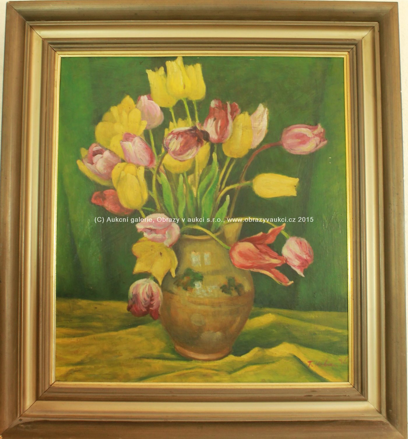 Franz Urban - Tulipány ve džbánu
