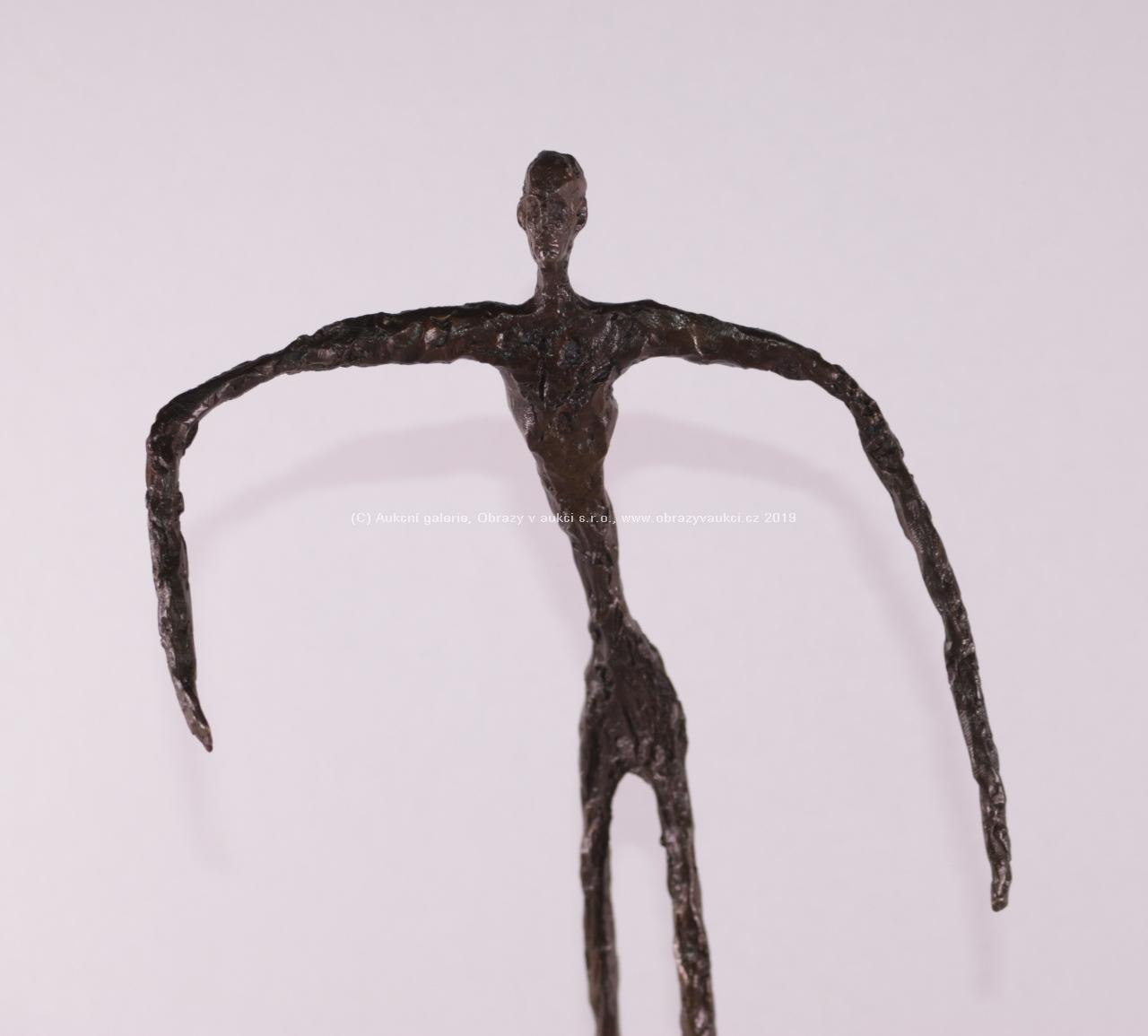 Alberto Giacometti - Falling Man - Padající muž