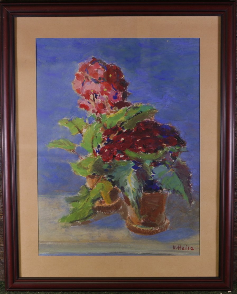 Václav Haise - Zátiší s květinou
