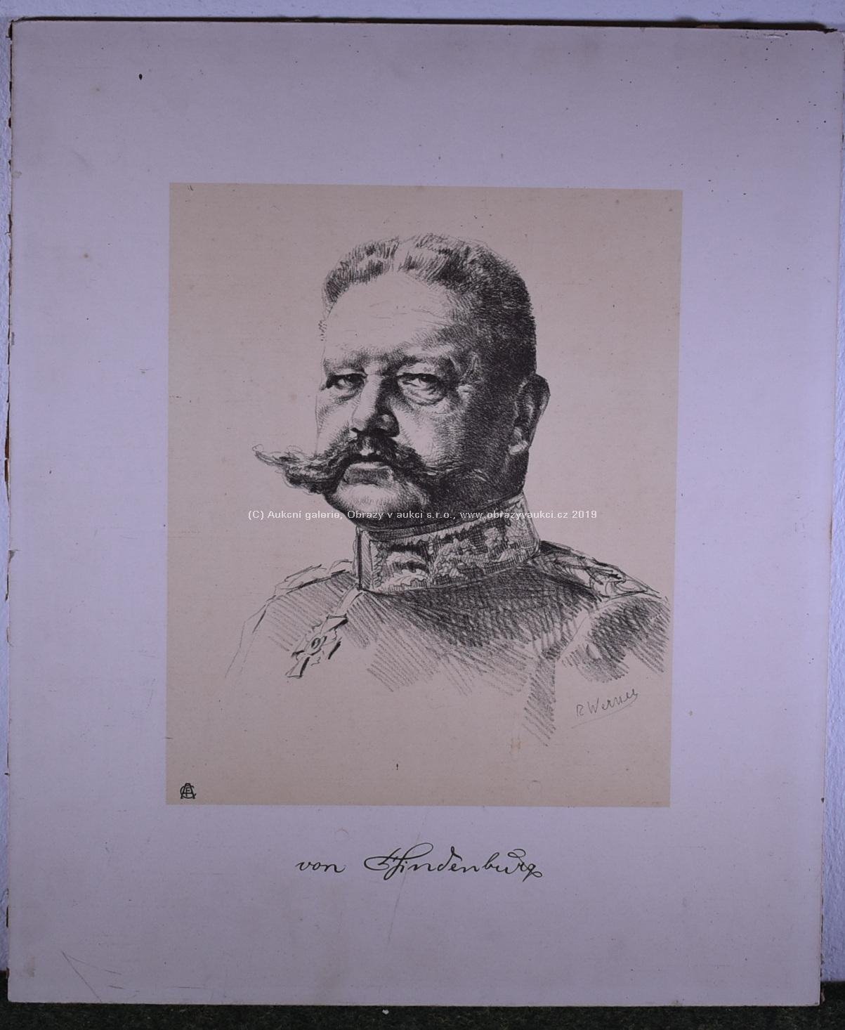 Reinhold Werner - Paul von Hindenburg