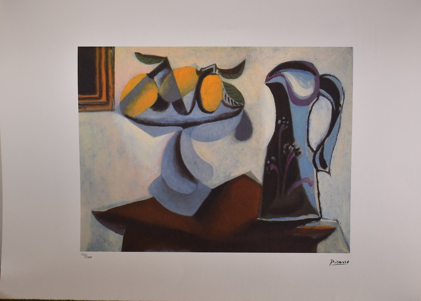 Pablo Picasso - Zátiší s citrony