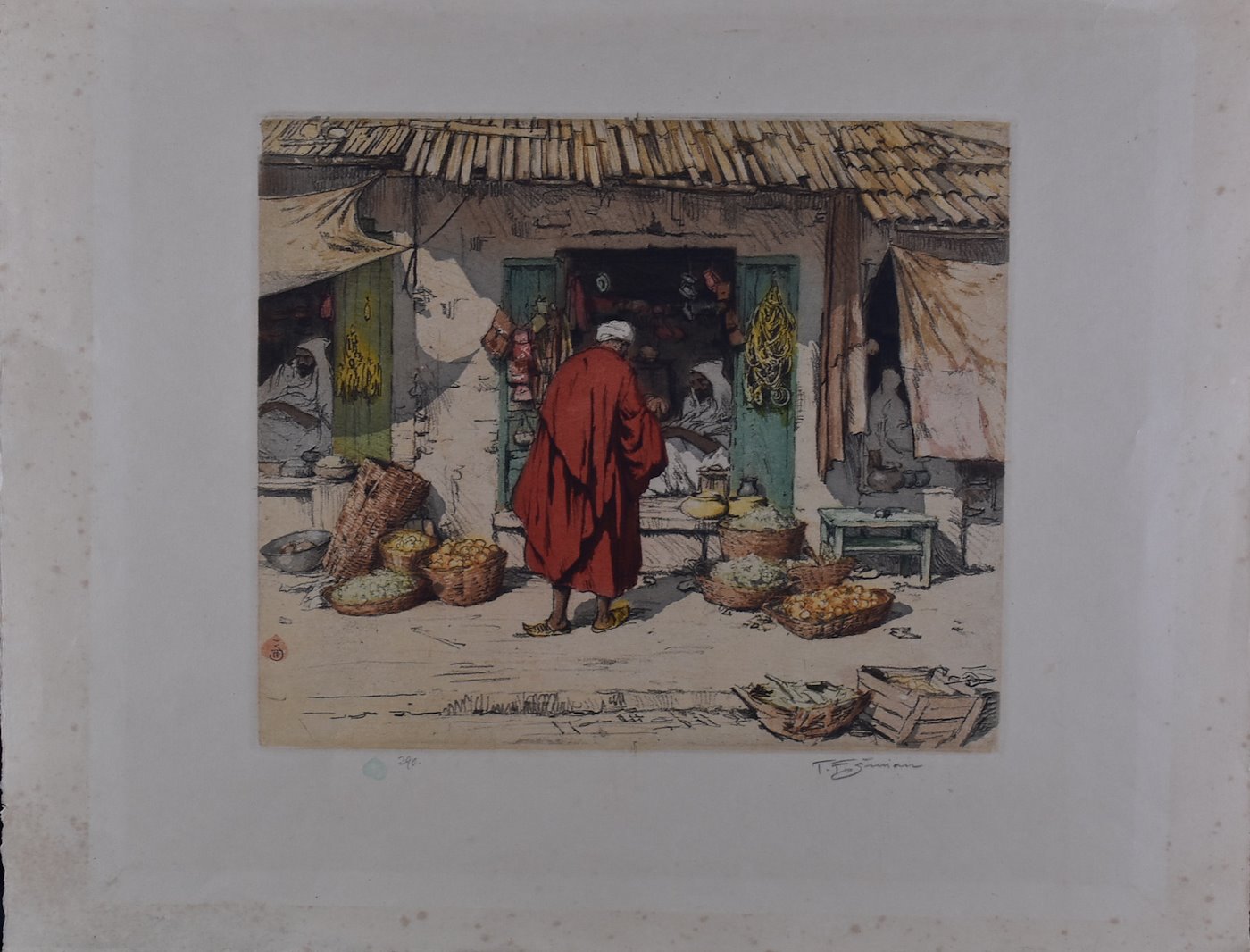 František Šimon Tavík - Arabské obchody v Tangeru