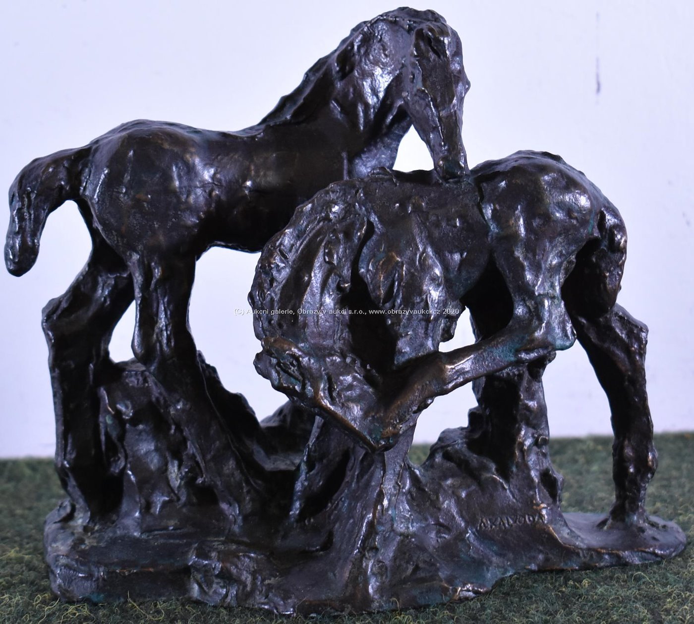 Antonín Kalvoda - Dva koně