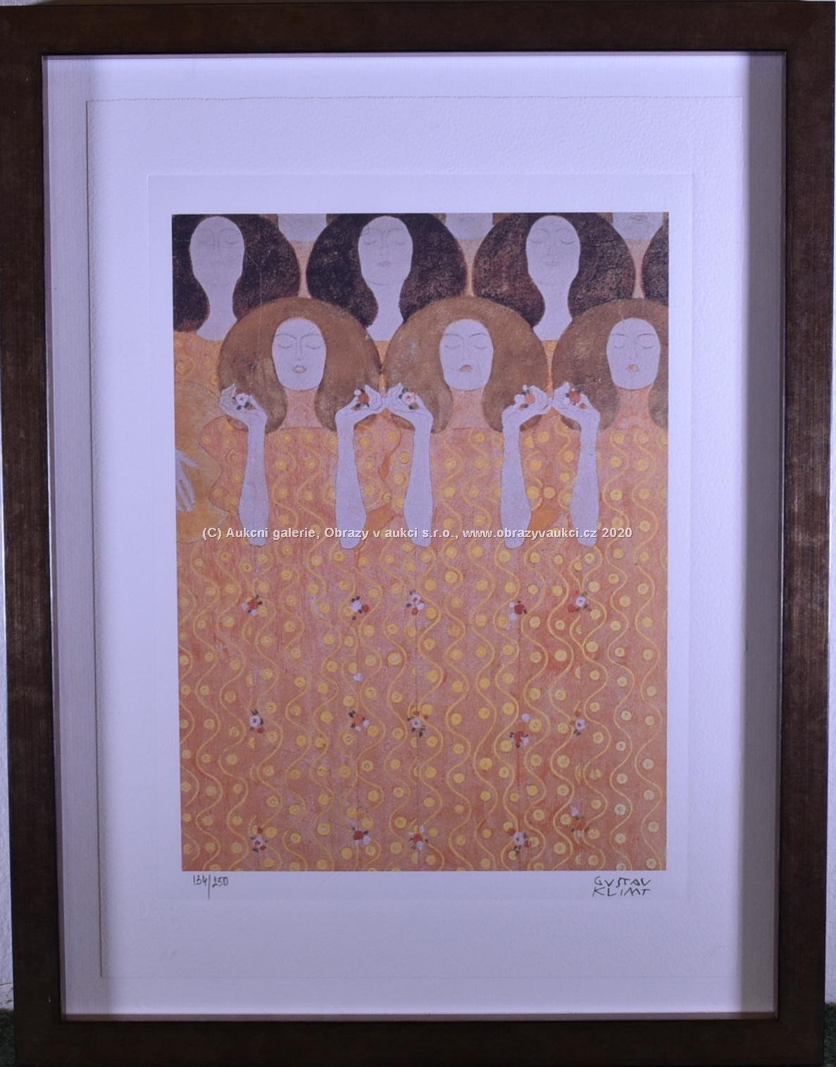 Gustav Klimt - Chor der Paradiesengel