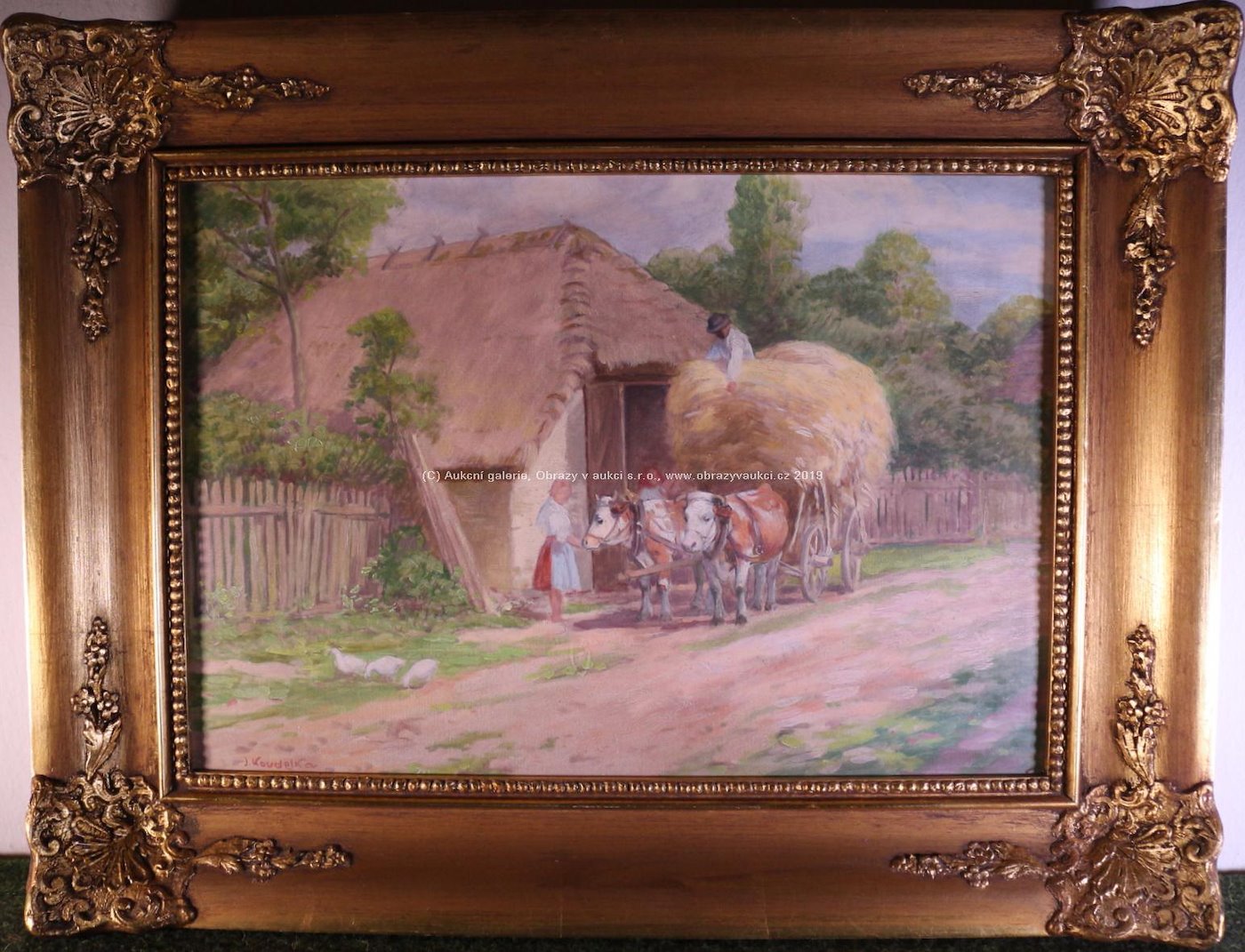 Josef Koudelka - Na vesnici při sklizni