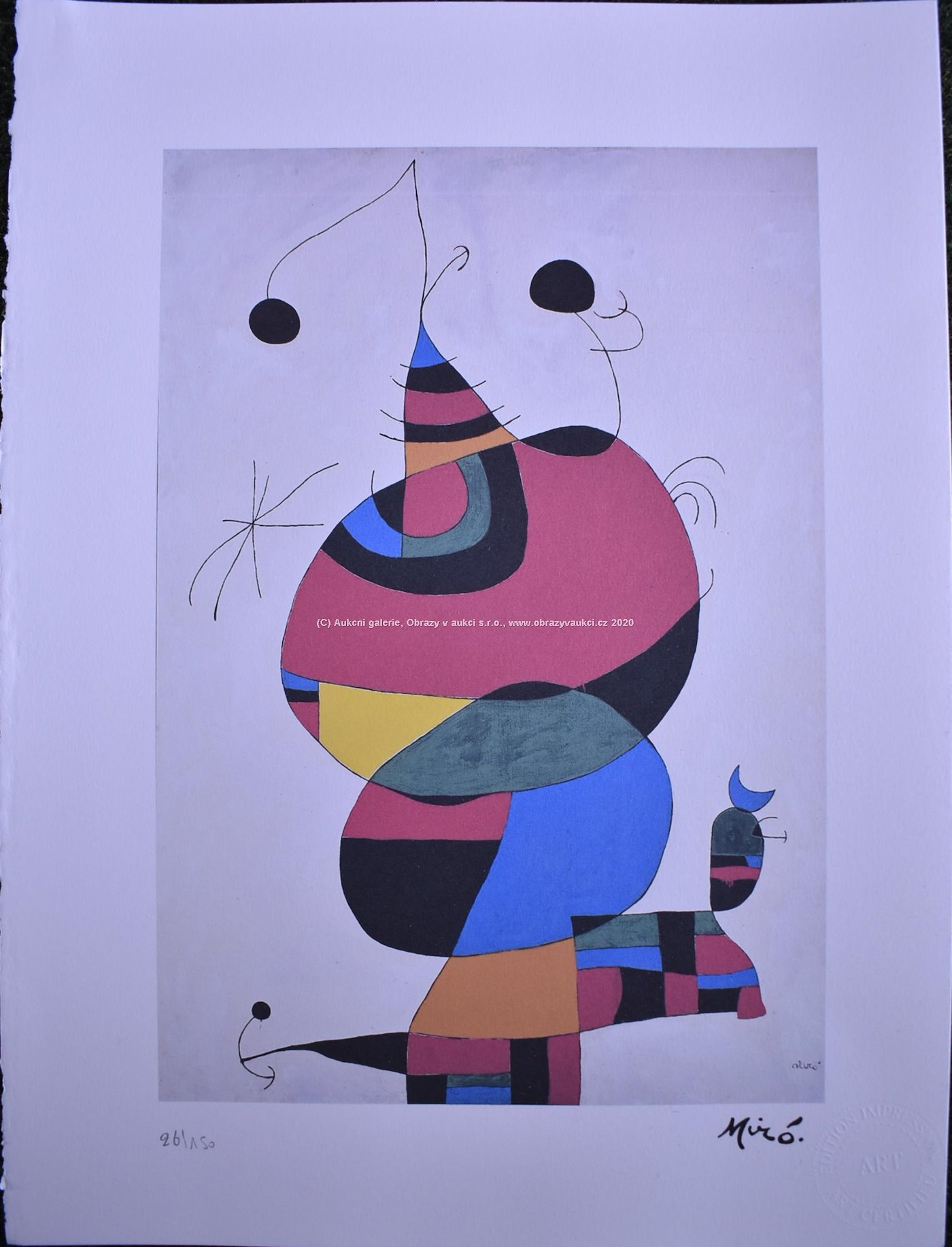 Joan Miró - Kočka