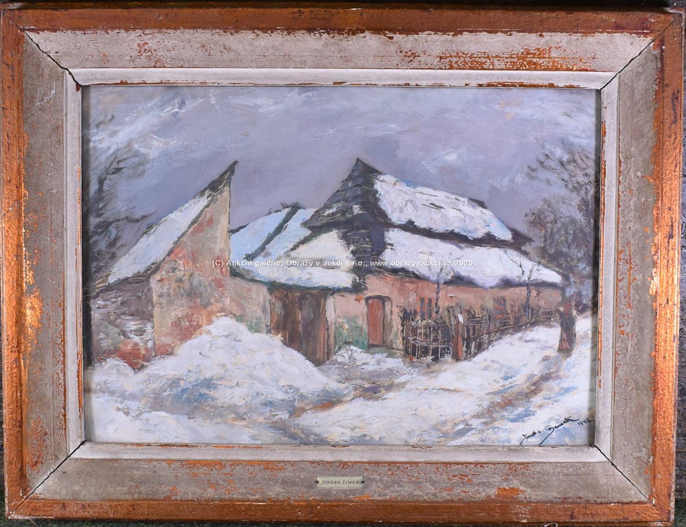 Jindřich Šimek - Stavení se sněhem