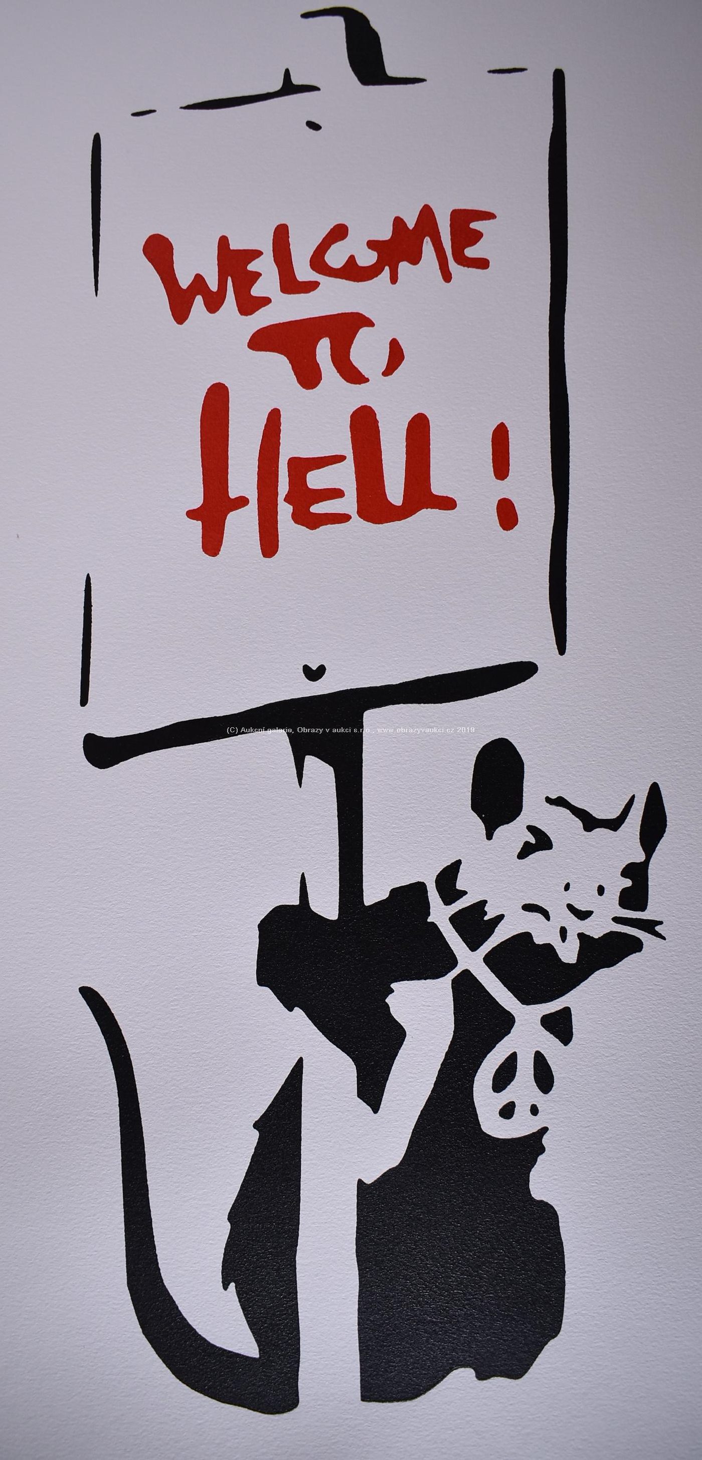 Banksy - Welcome to Red Hell