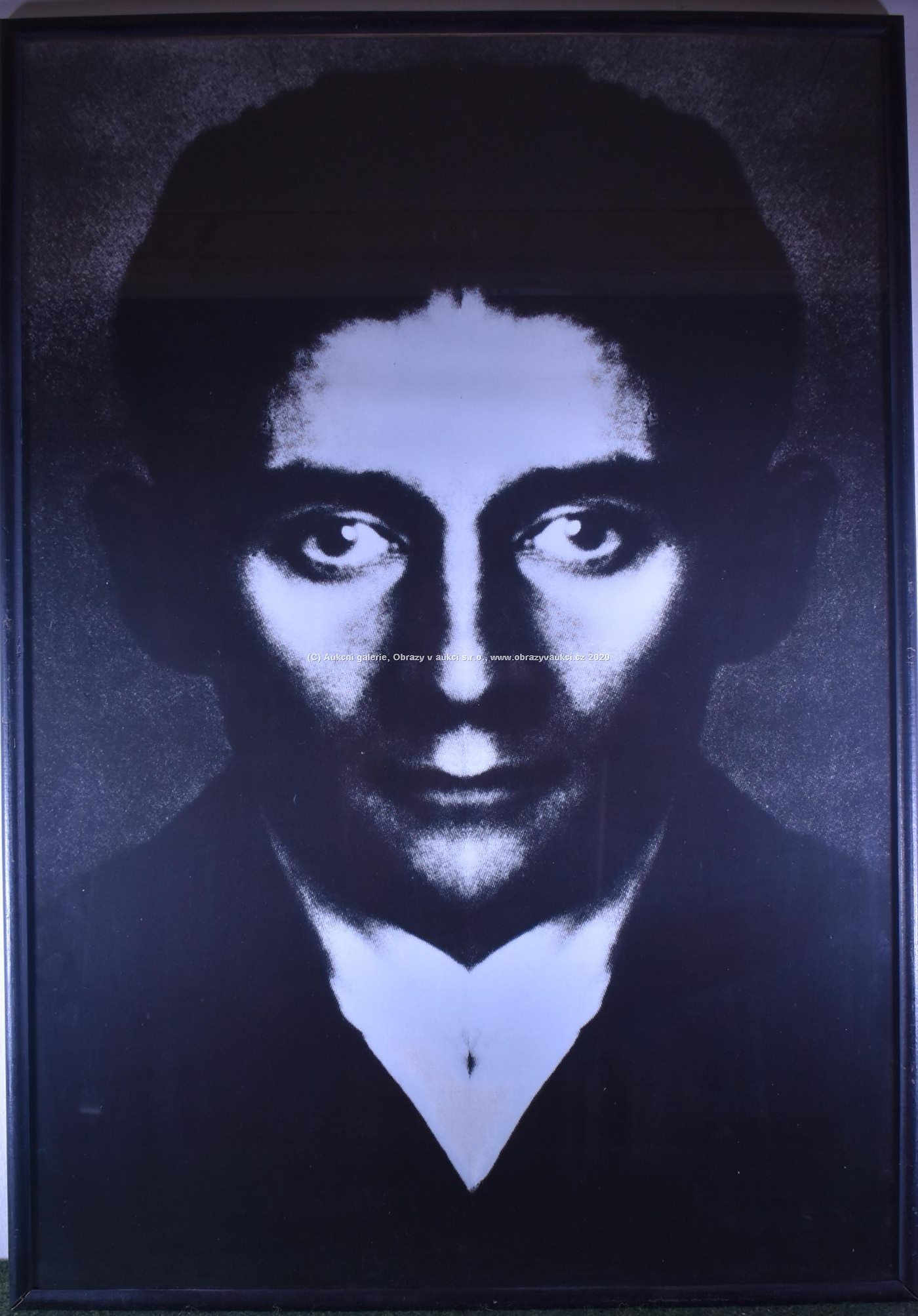 David Jiří - Franz Kafka z cyklu Skryté podoby, 1991-1995