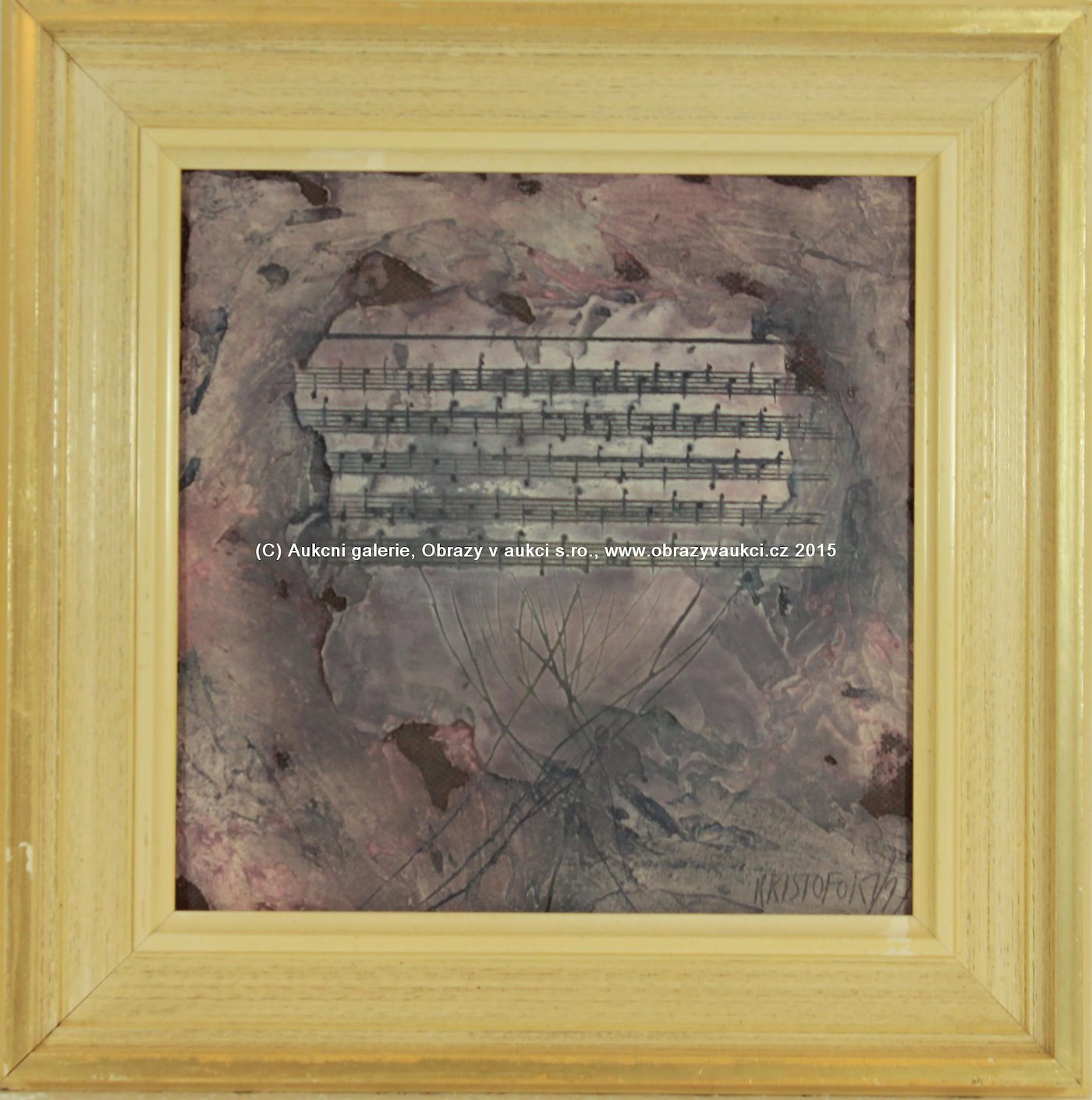 Jan Kristofori - Partitura fialová